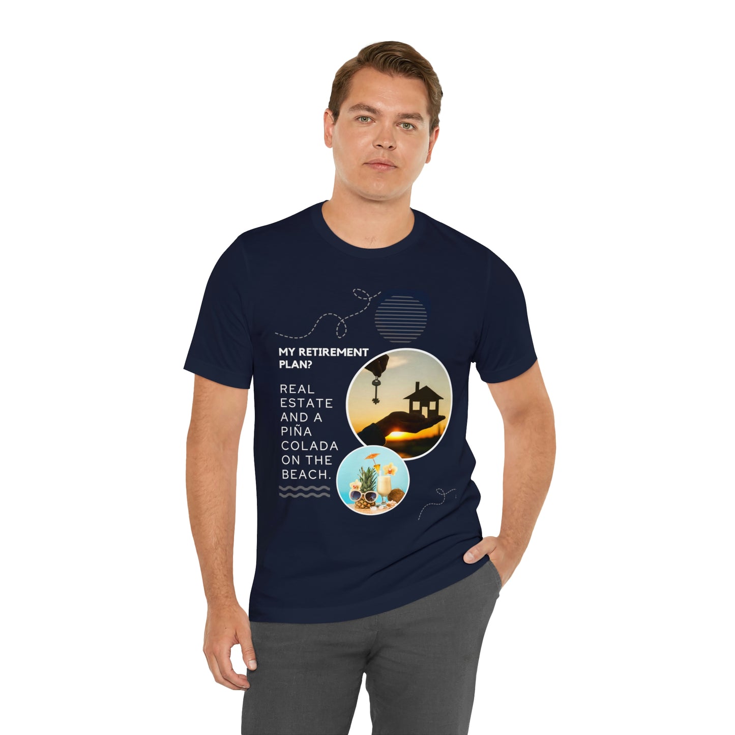 Retirement Piña Colada & Beach T-shirt