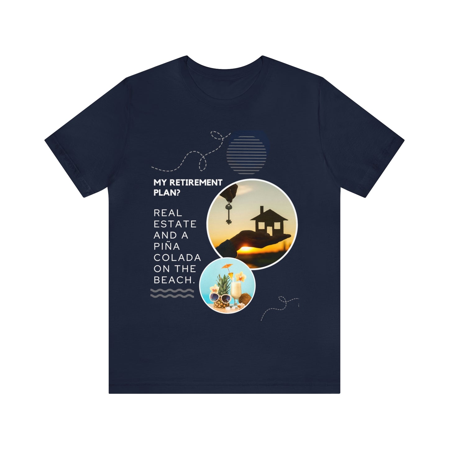 Retirement Piña Colada & Beach T-shirt