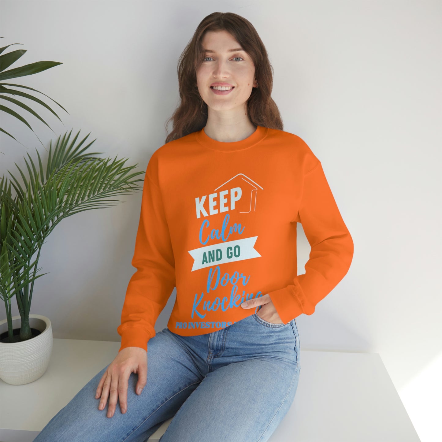 Keep Calm & Door Knock PRO Sweatshirt
