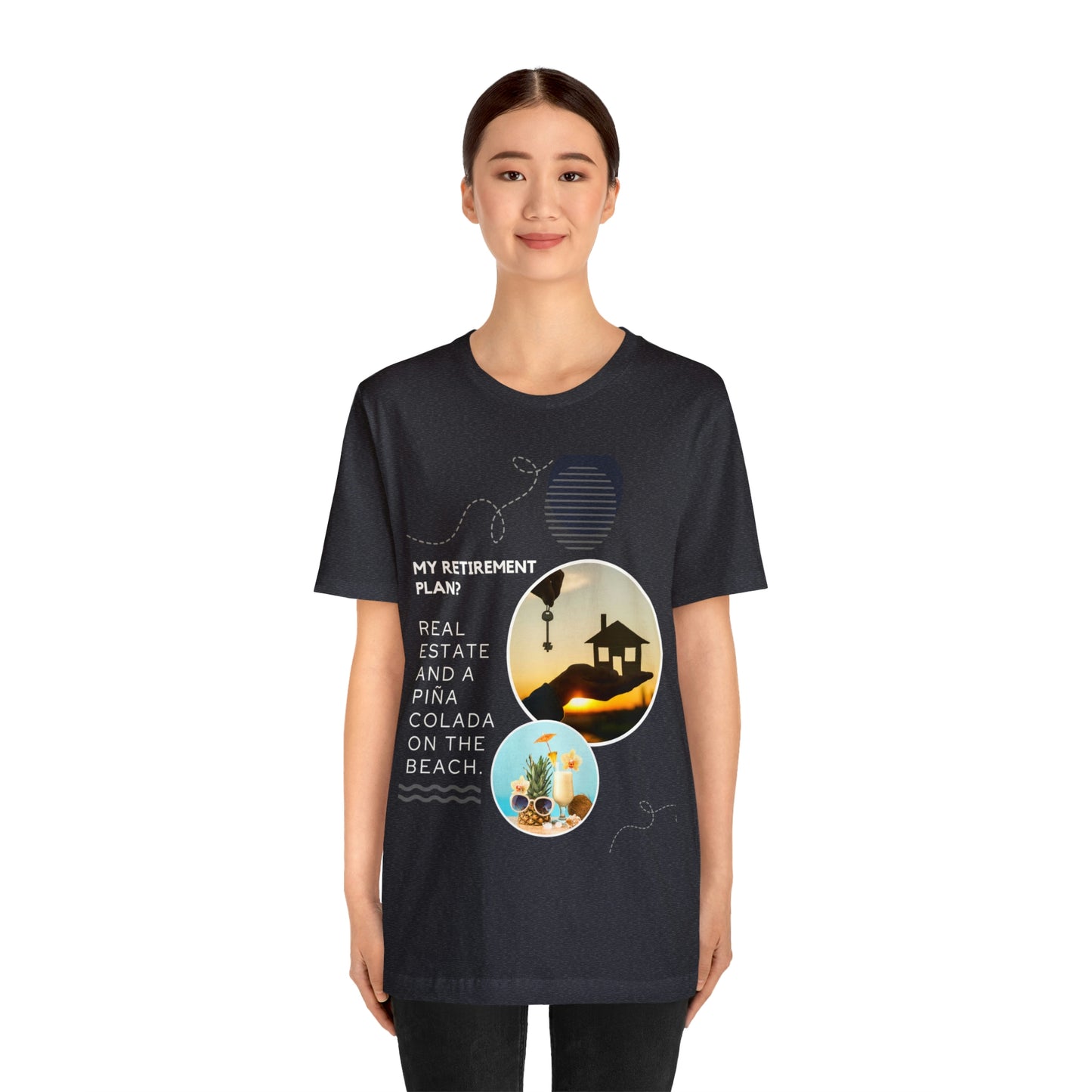 Retirement Piña Colada & Beach T-shirt