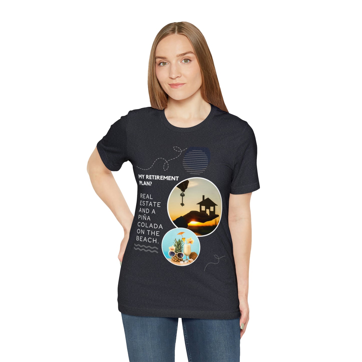 Retirement Piña Colada & Beach T-shirt