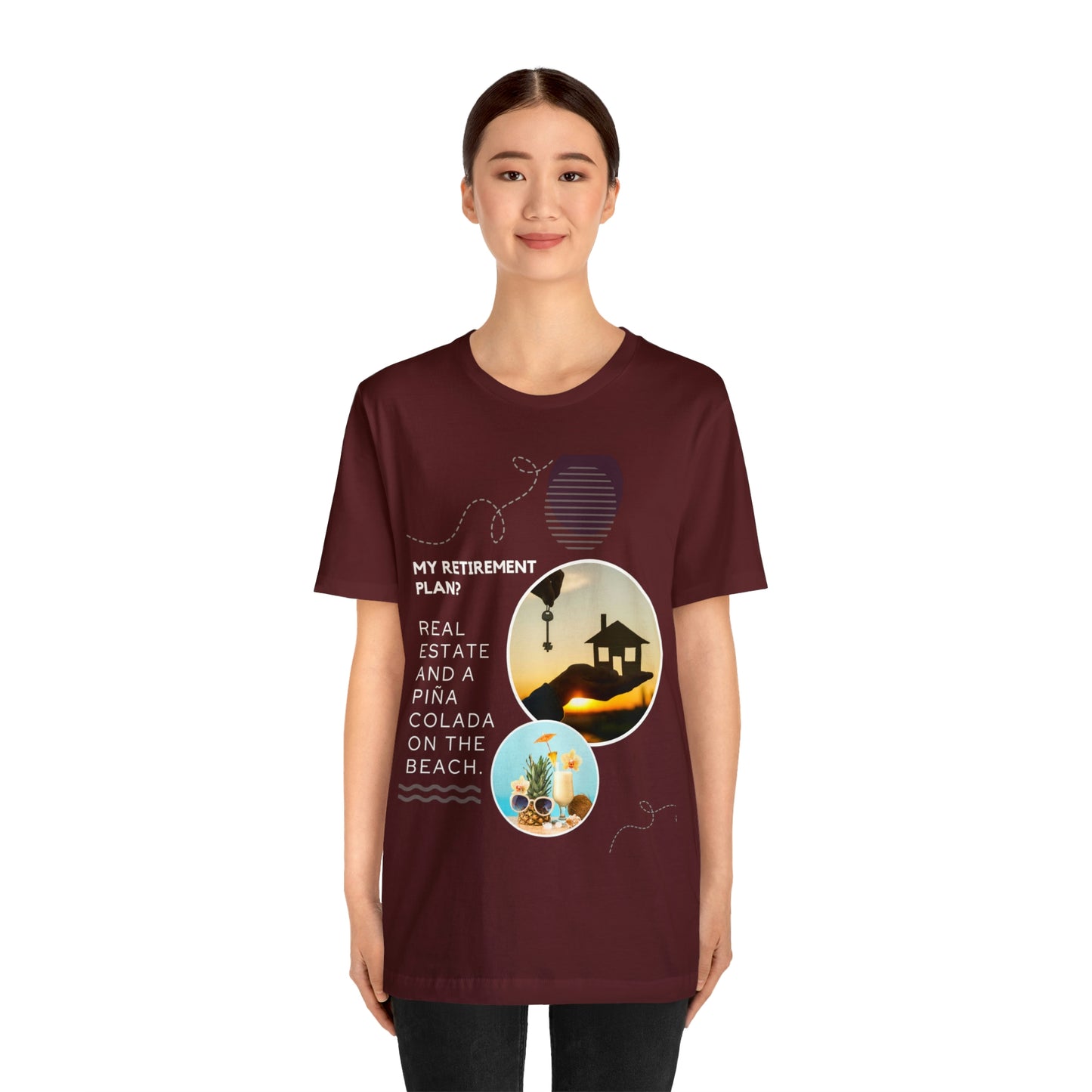 Retirement Piña Colada & Beach T-shirt