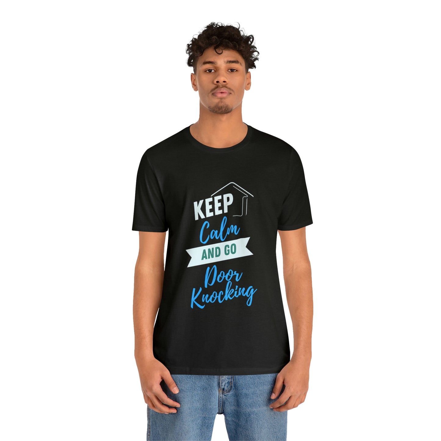 Keep Calm & Door Knock Unisex T-shirt