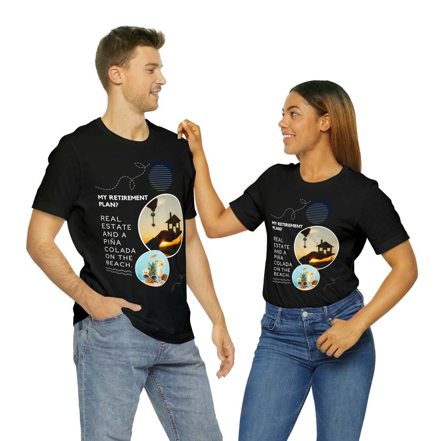 Retirement Piña Colada & Beach T-shirt
