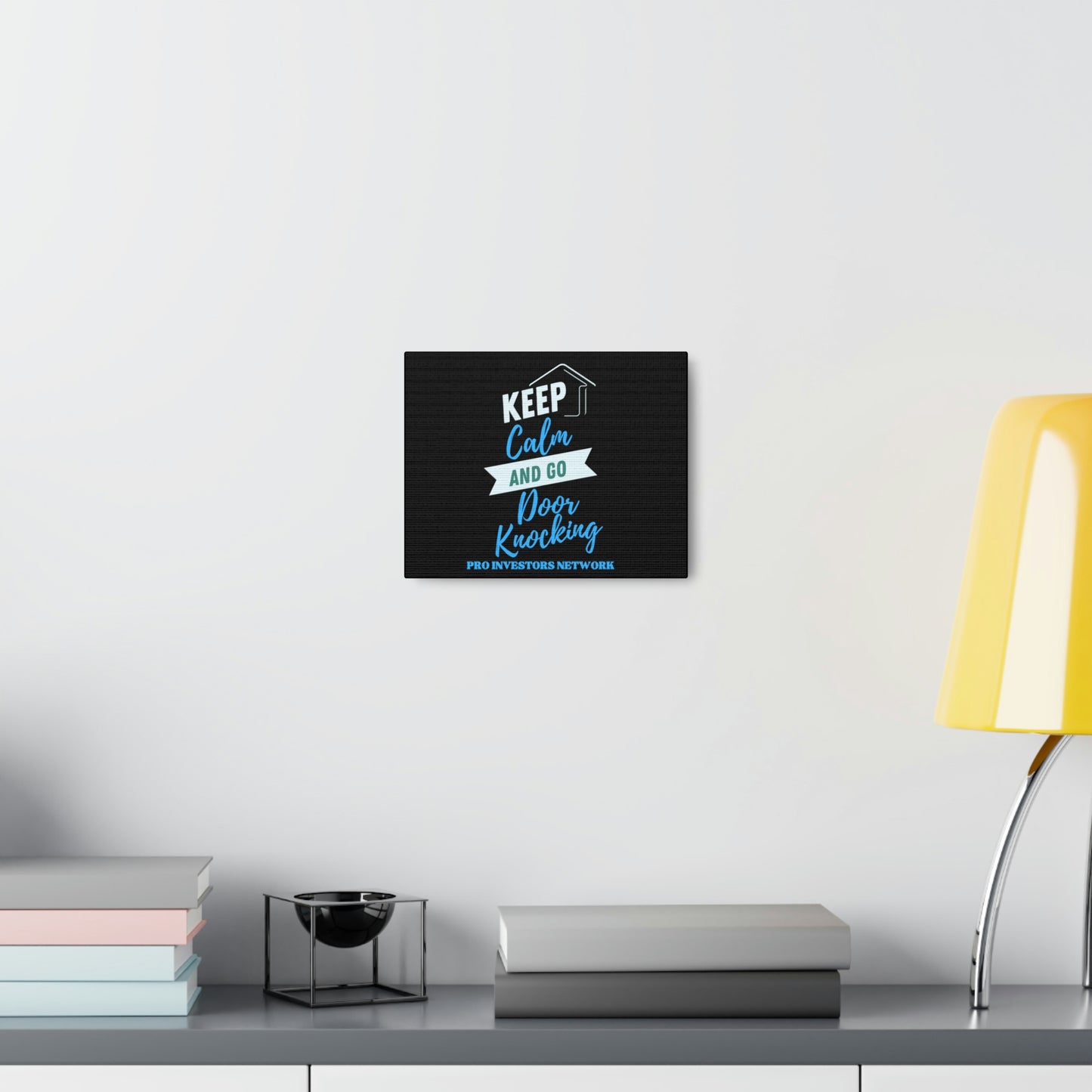 Keep Calm & Door Knock Canvas