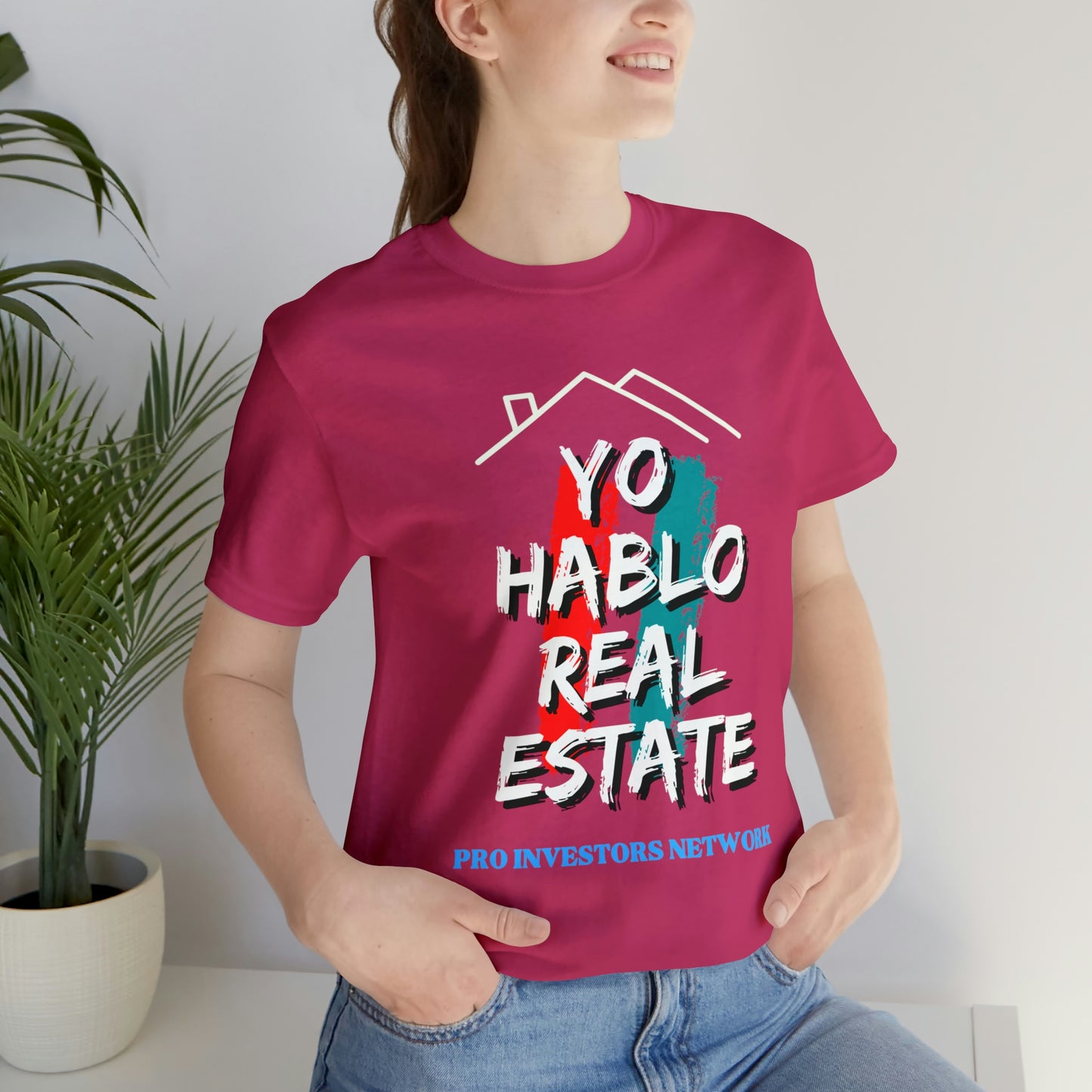 Yo Hablo Real Estate PRO Unisex Jersey Short Sleeve Tee