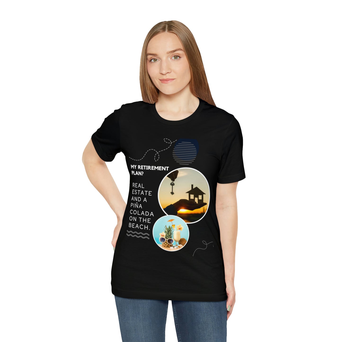 Retirement Piña Colada & Beach T-shirt