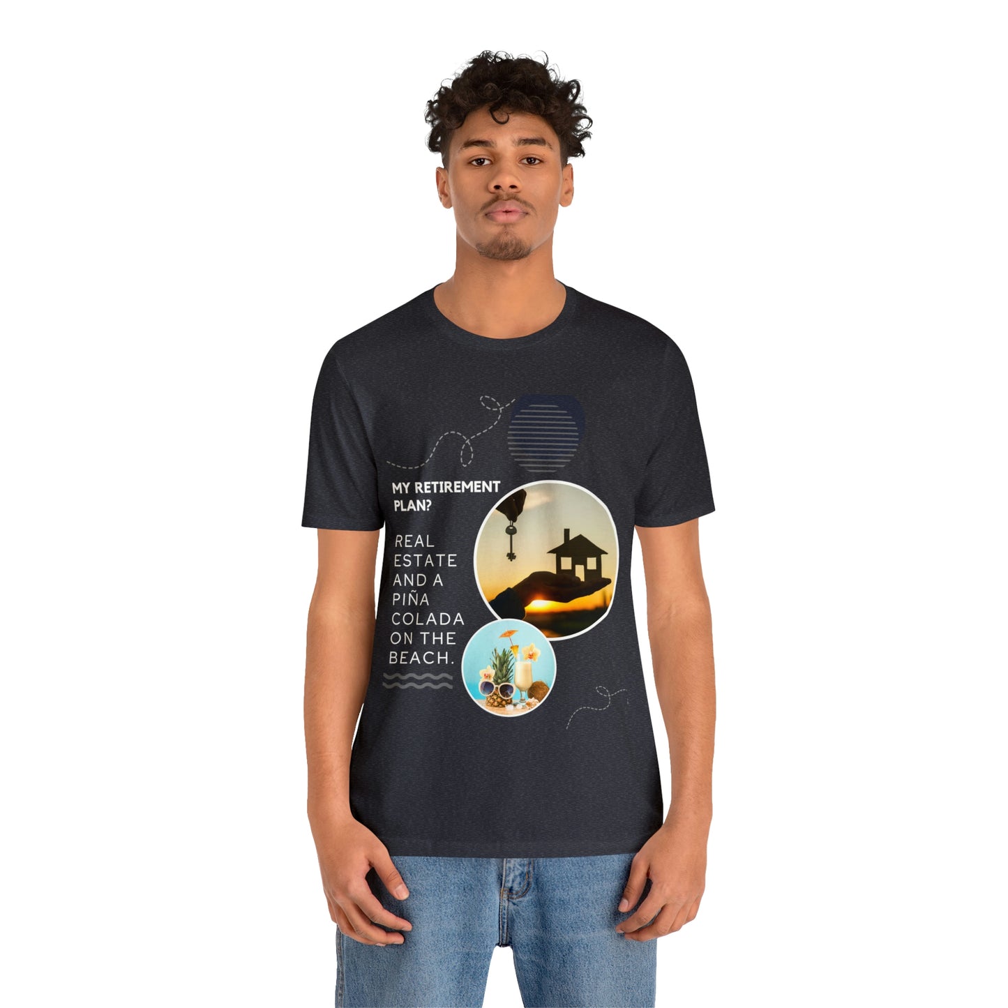 Retirement Piña Colada & Beach T-shirt