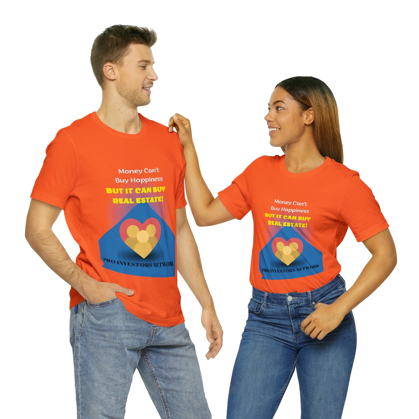 Money Buy Real Estate Heart PRO T-shirt
