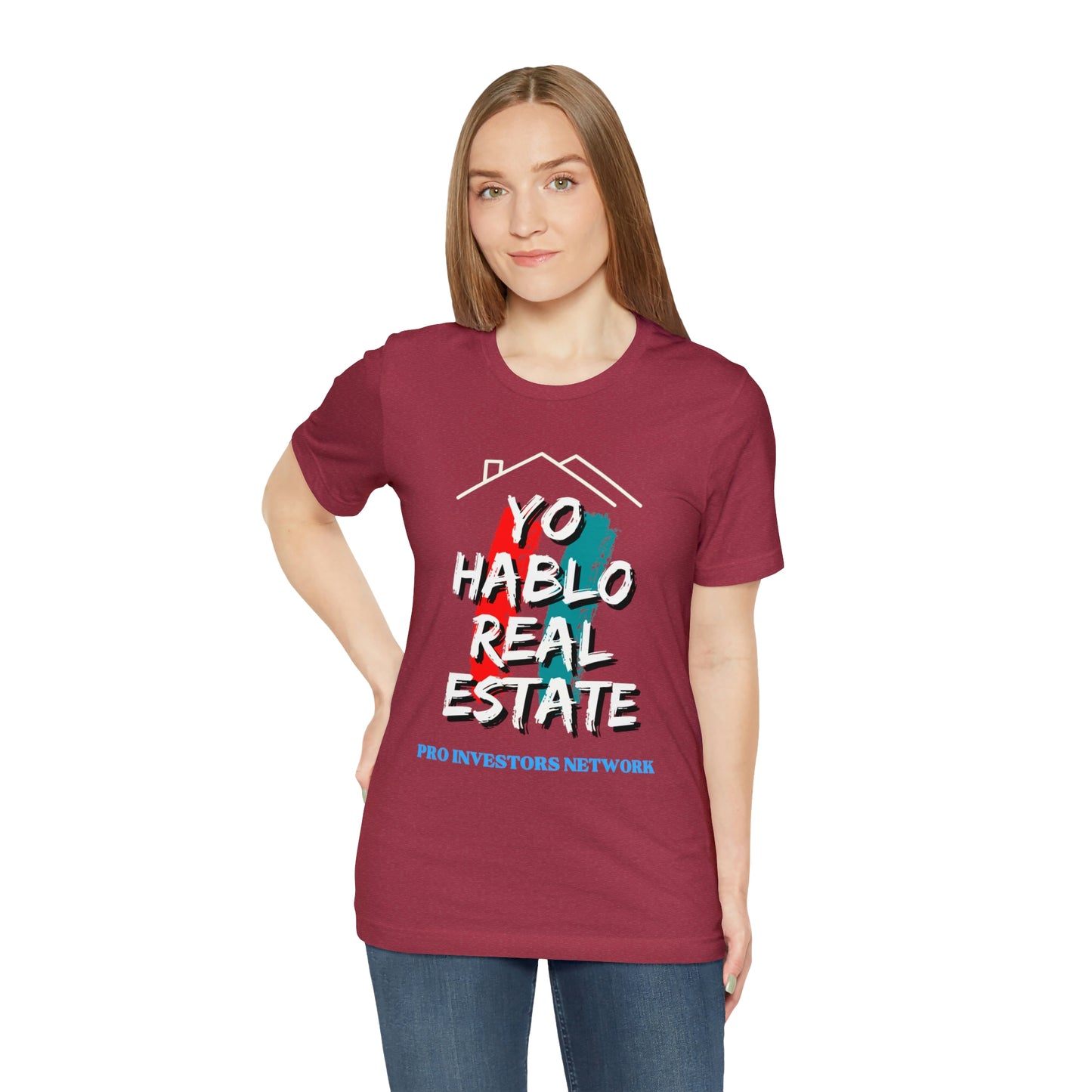 Yo Hablo Real Estate PRO Unisex Jersey Short Sleeve Tee