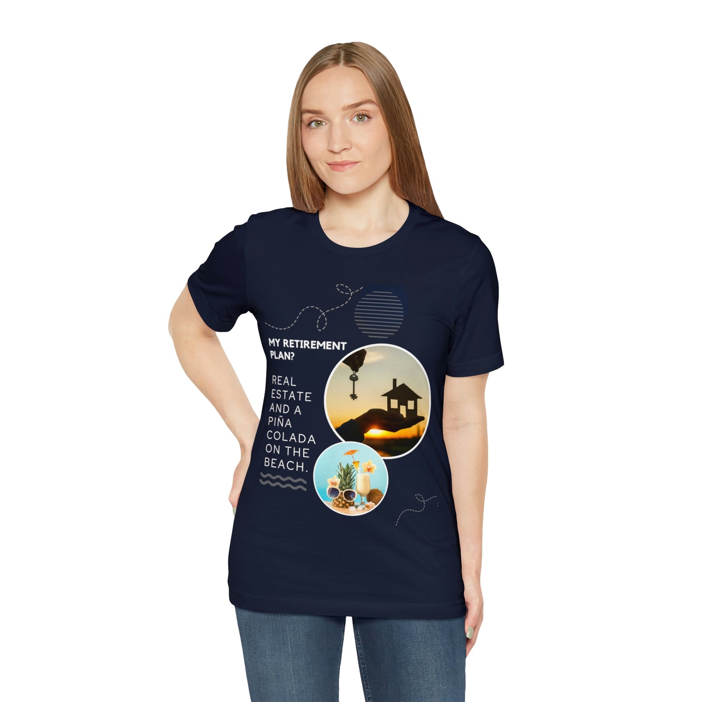 Retirement Piña Colada & Beach T-shirt