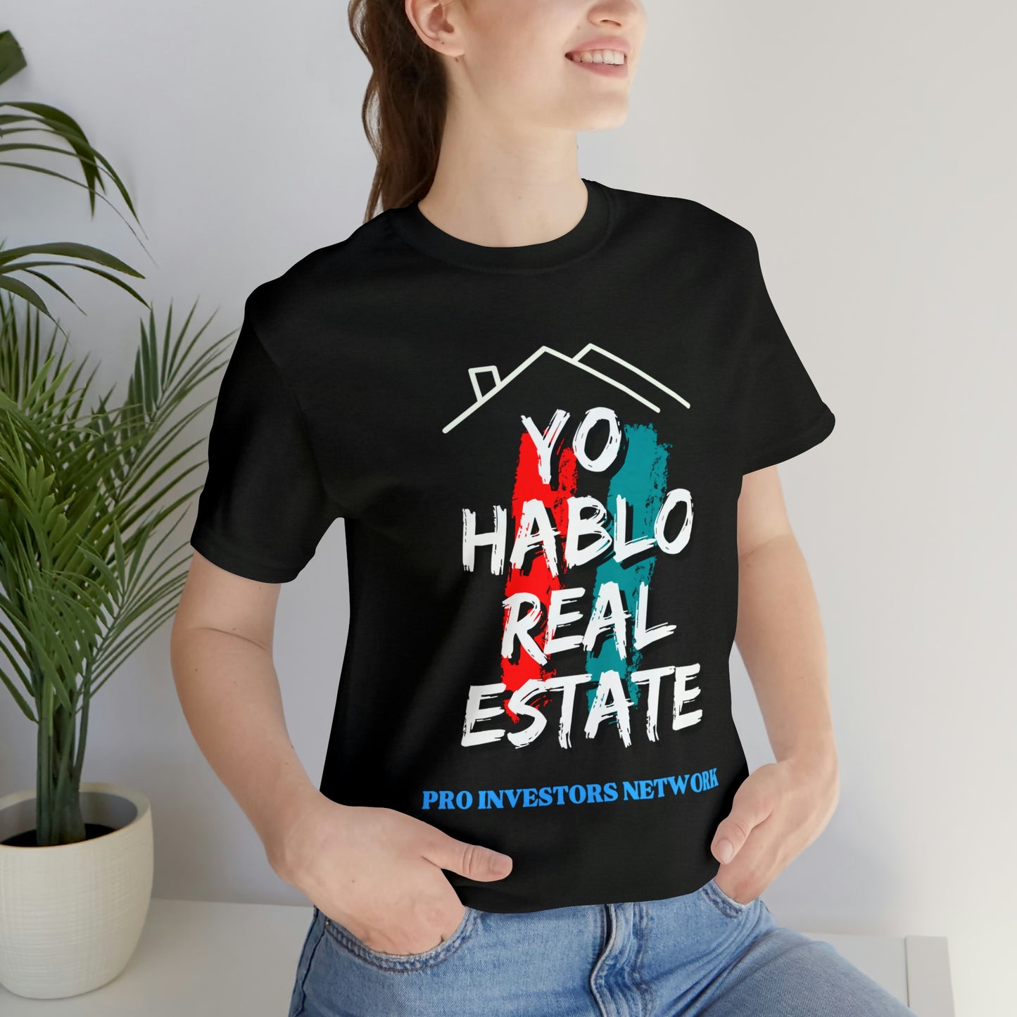 Yo Hablo Real Estate PRO Unisex Jersey Short Sleeve Tee