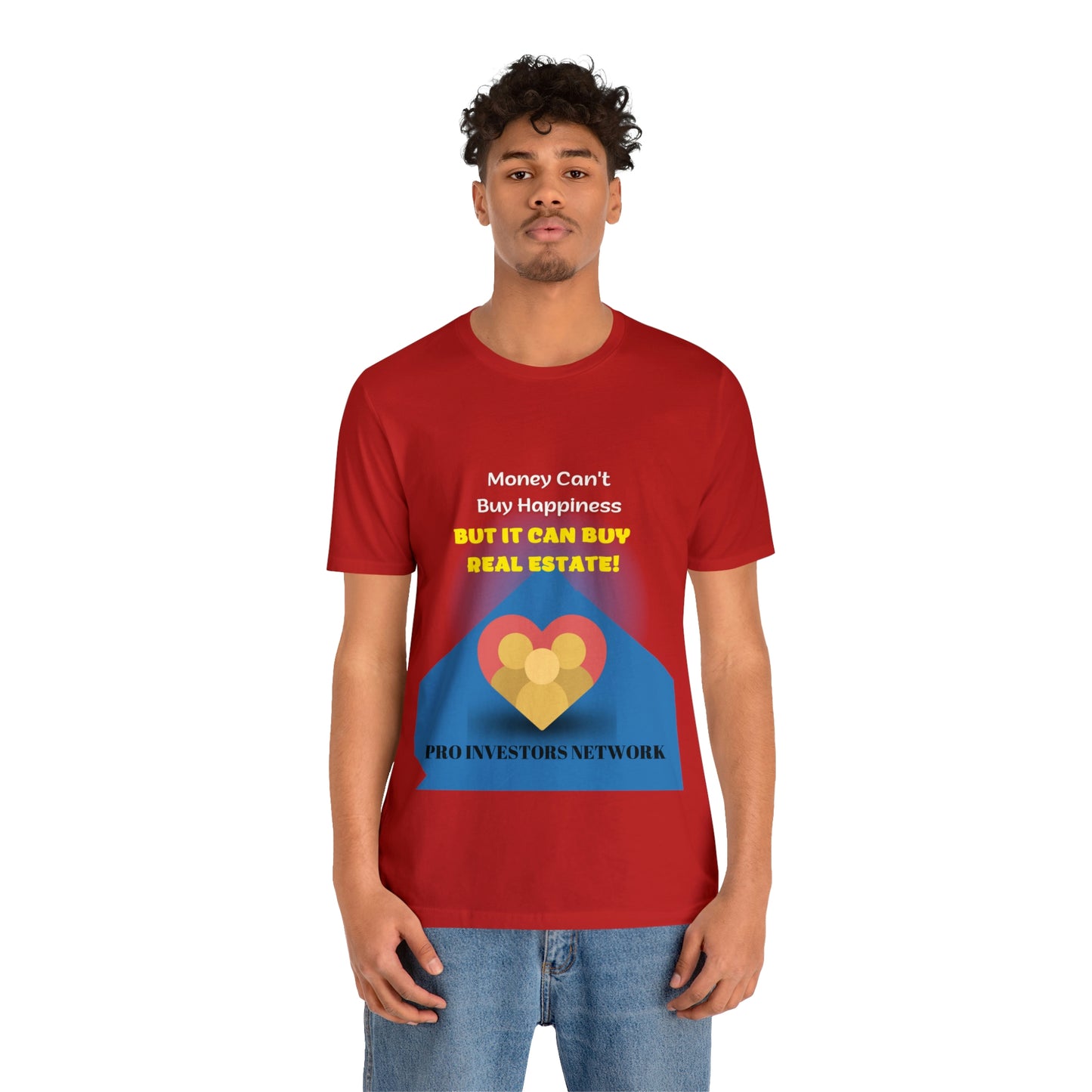 Money Buy Real Estate Heart PRO T-shirt