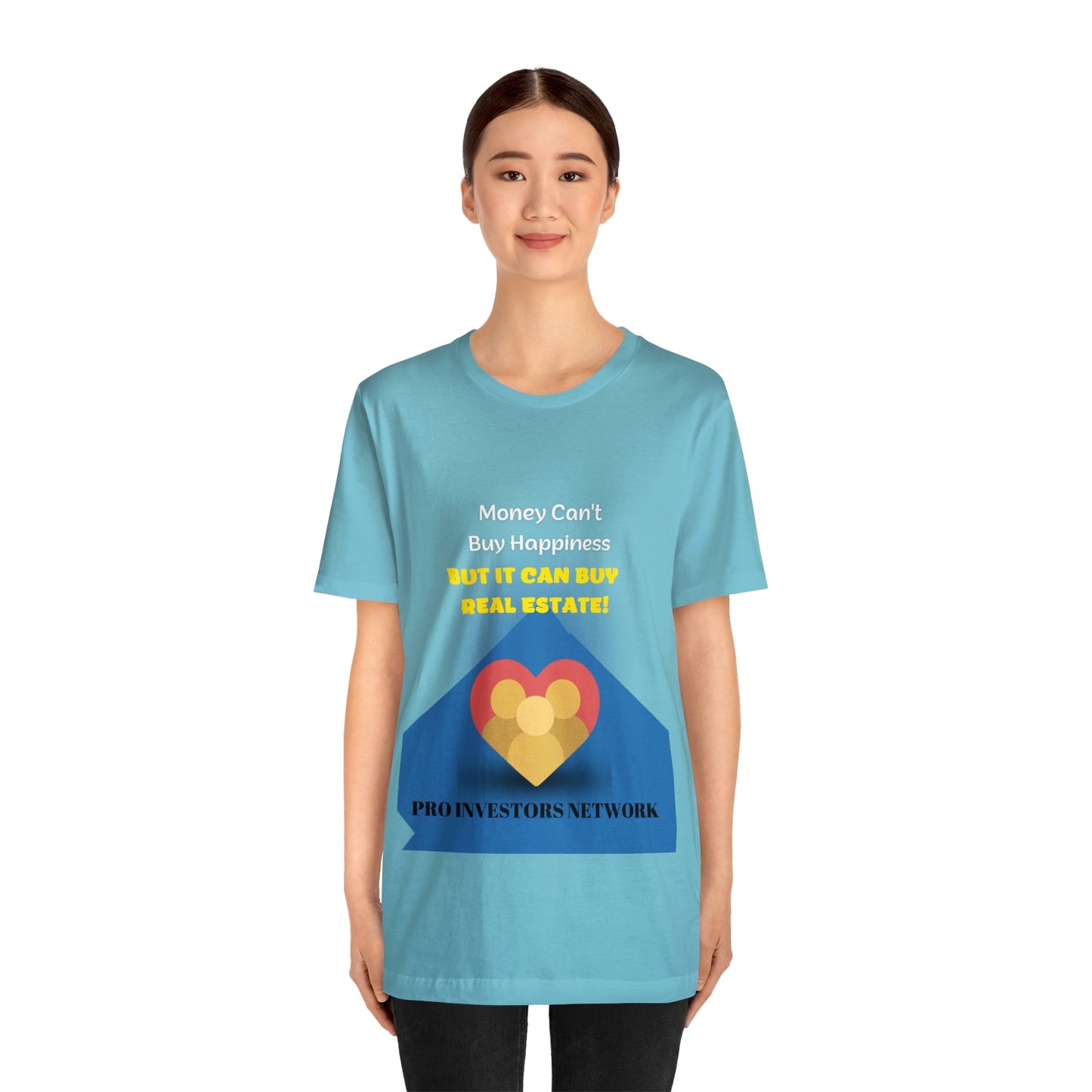 Money Buy Real Estate Heart PRO T-shirt
