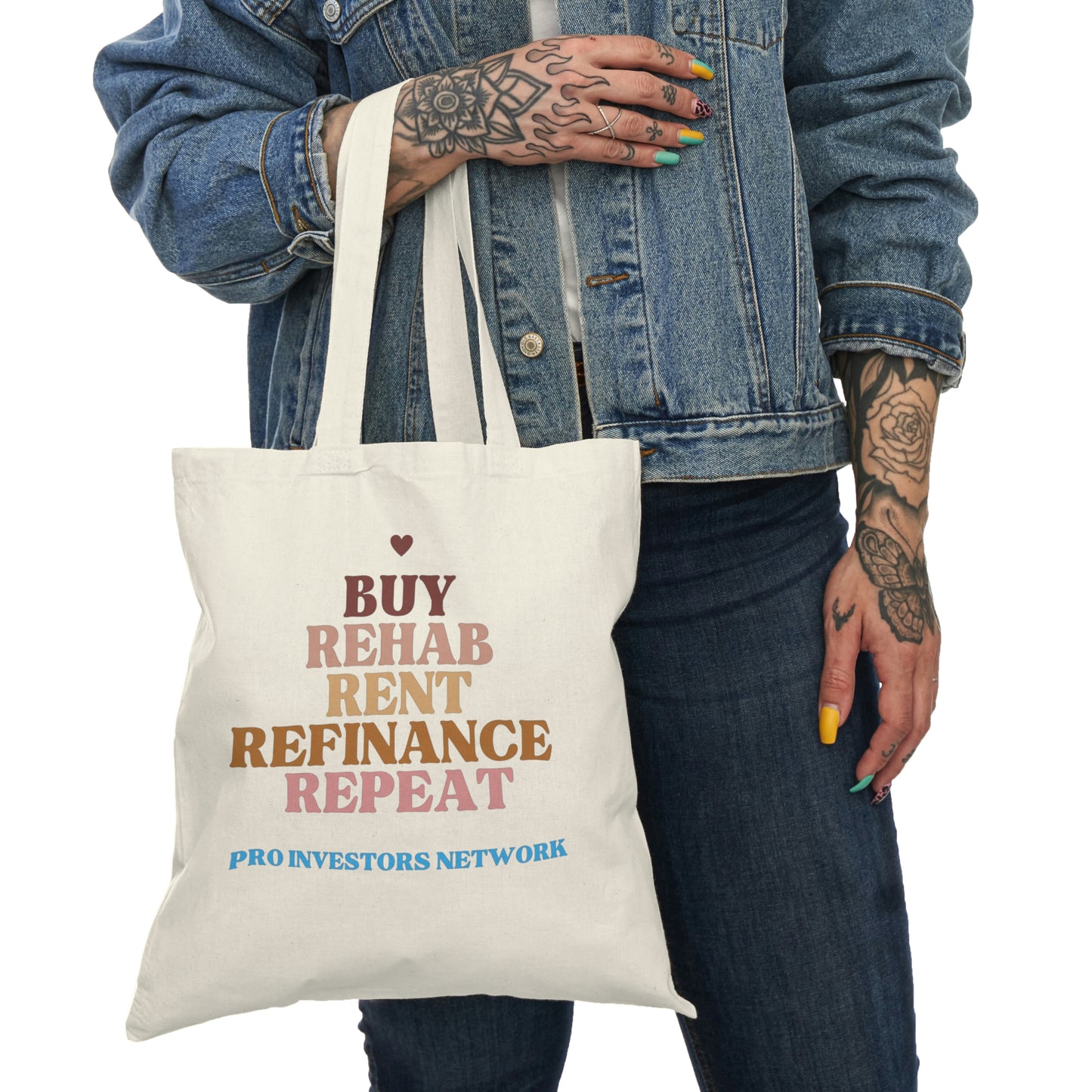 Buy Rehab Rent Refinance Tote Bag