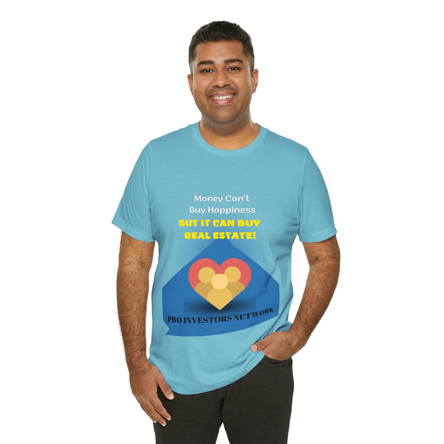 Money Buy Real Estate Heart PRO T-shirt