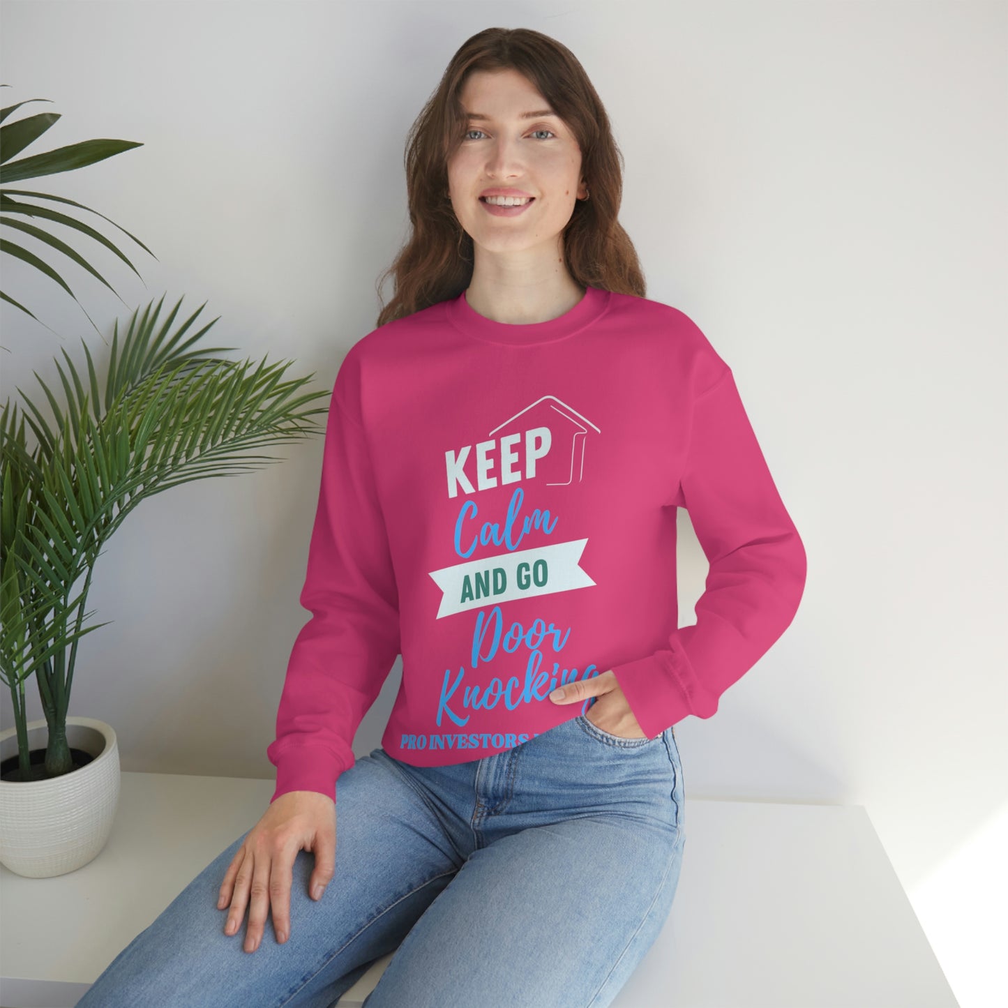 Keep Calm & Door Knock PRO Sweatshirt