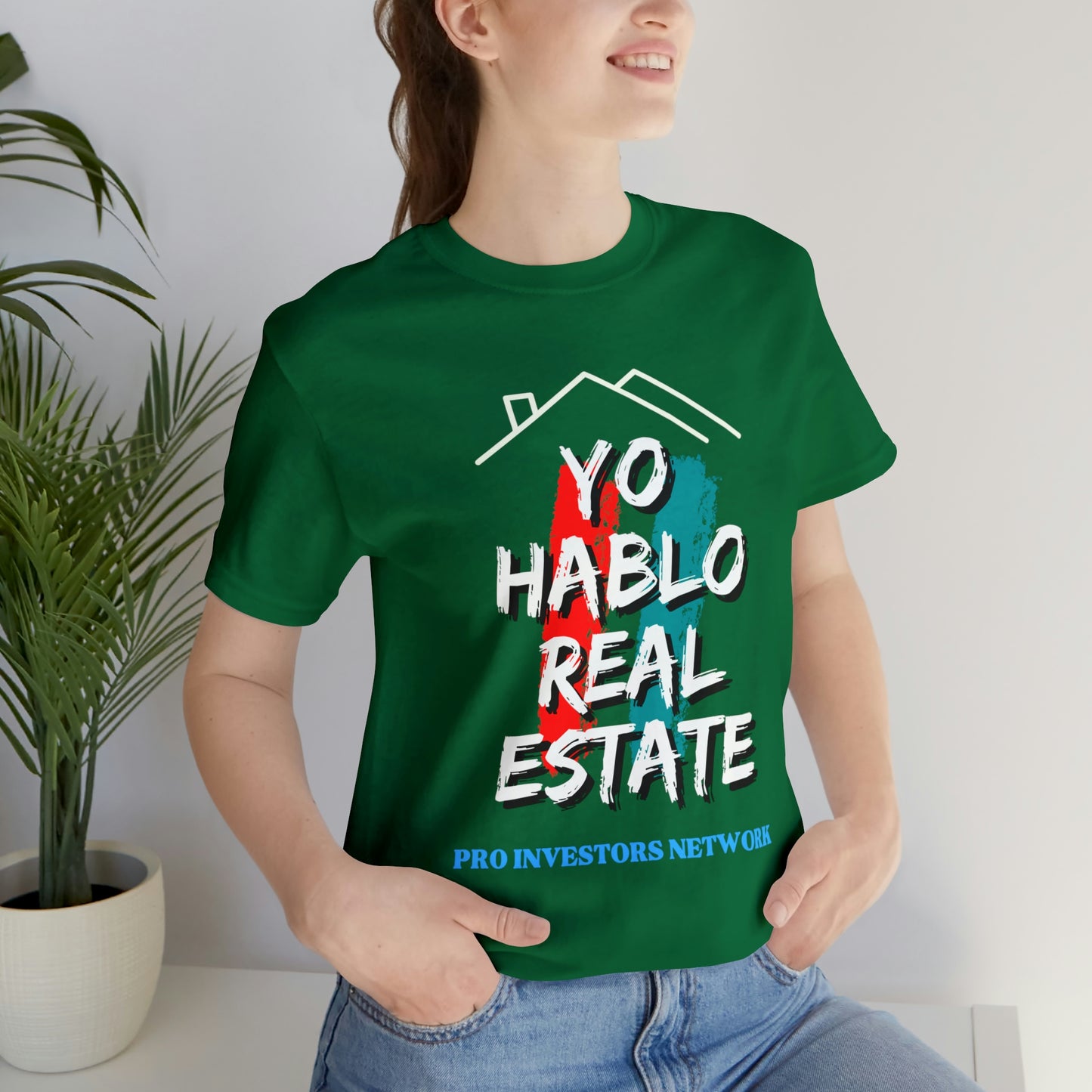 Yo Hablo Real Estate PRO Unisex Jersey Short Sleeve Tee
