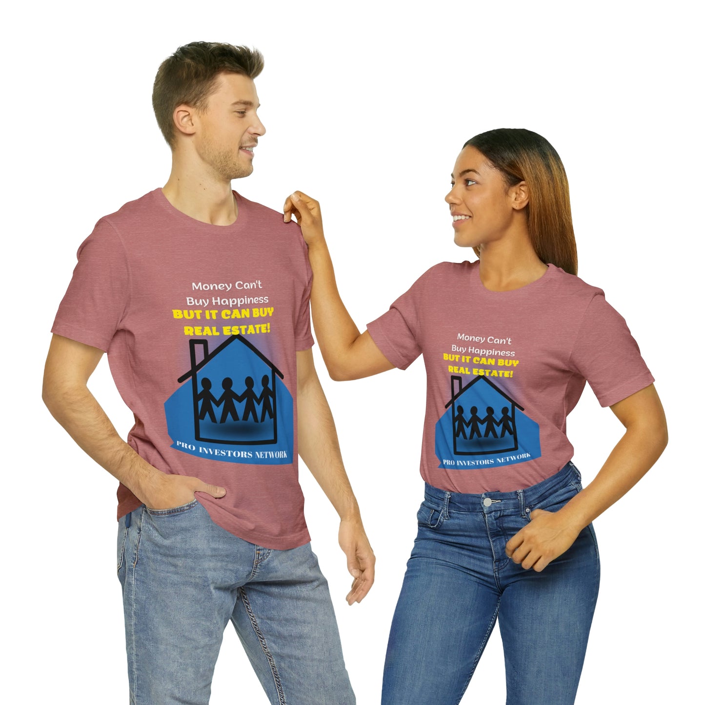 Money Buy Real Estate Family T-shirt