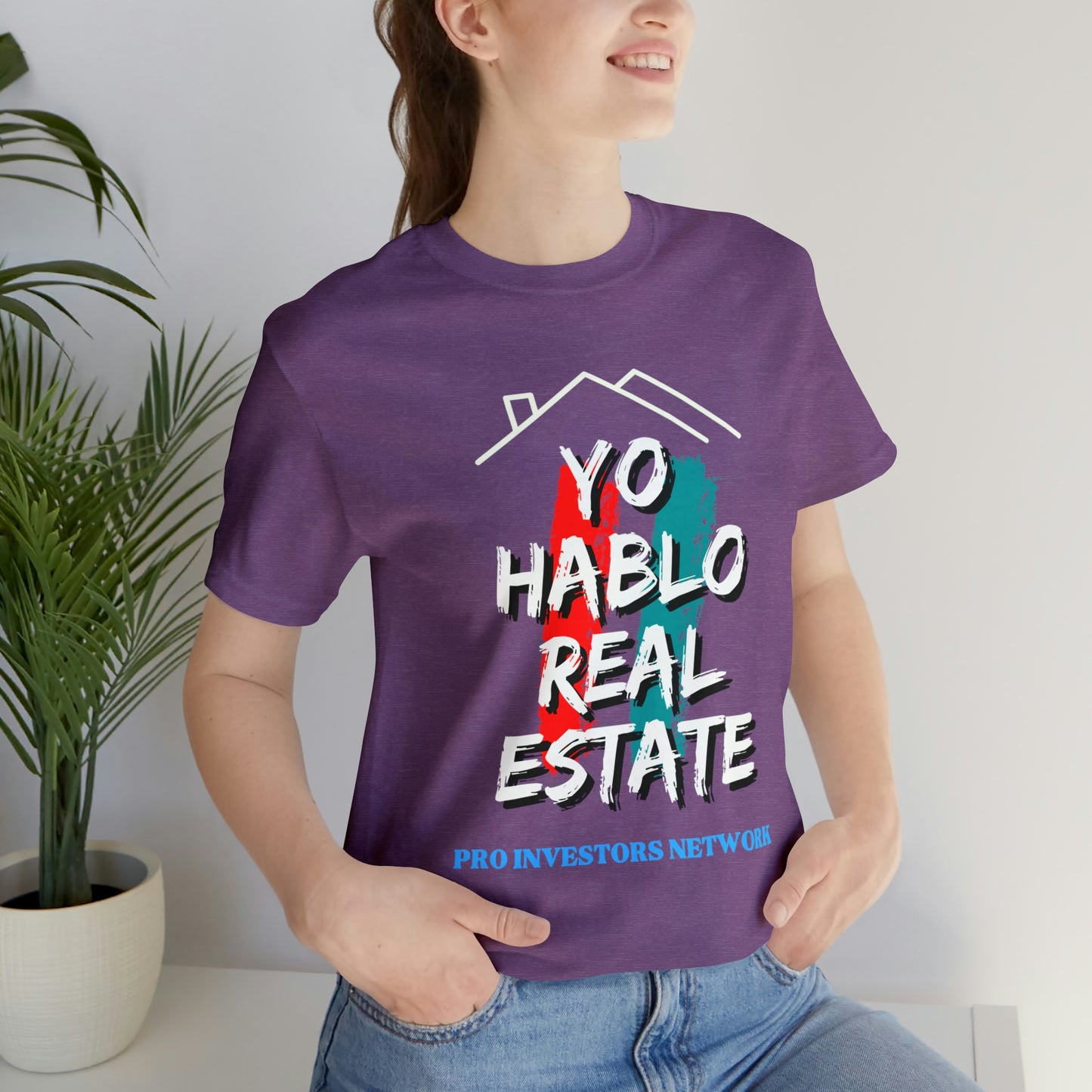 Yo Hablo Real Estate PRO Unisex Jersey Short Sleeve Tee