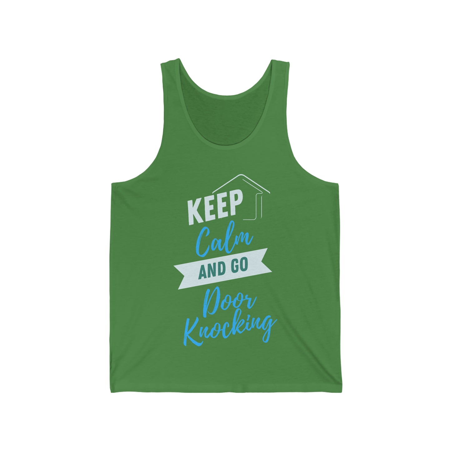Keep Calm & Door Knock PRO Unisex Tank Top