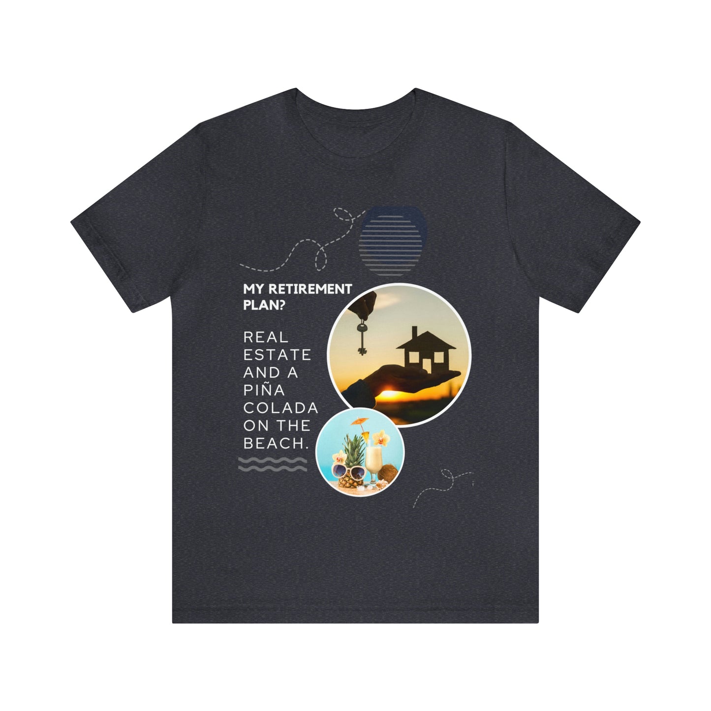 Retirement Piña Colada & Beach T-shirt