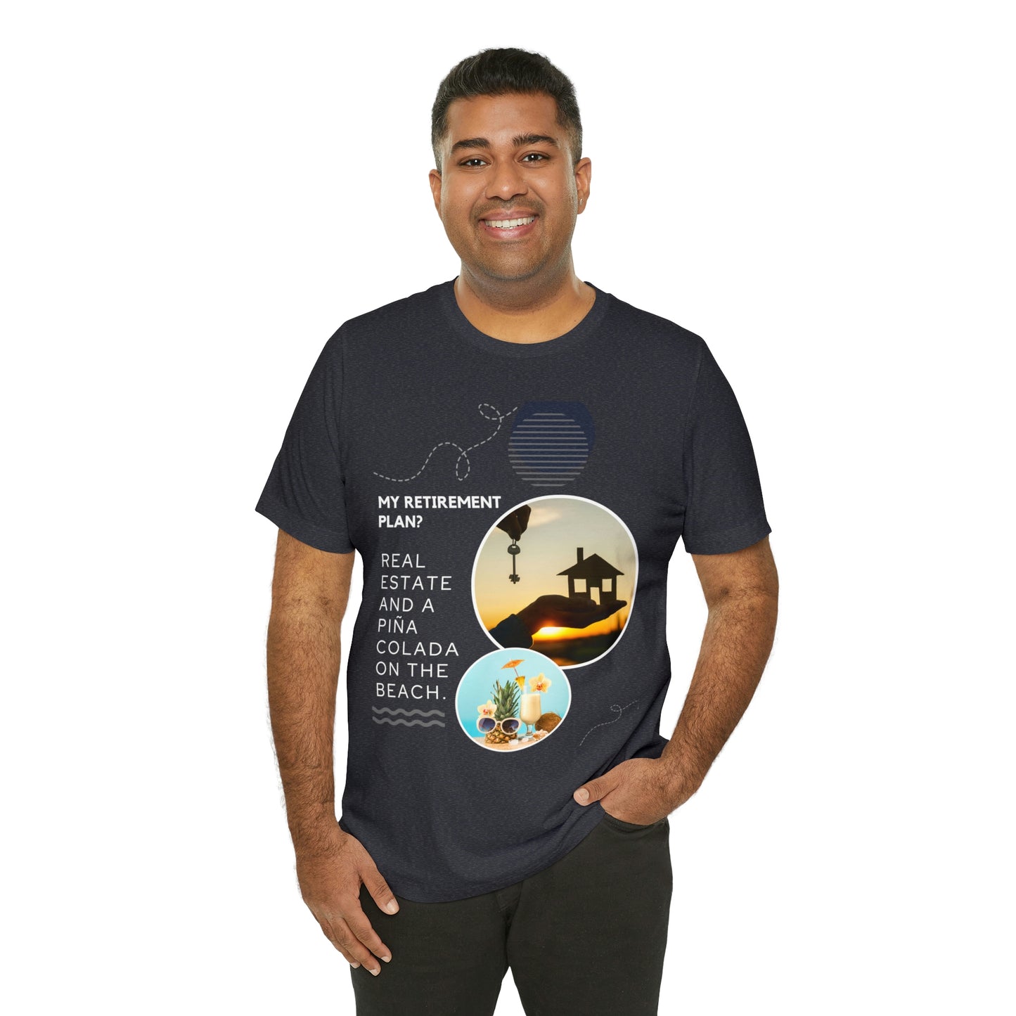 Retirement Piña Colada & Beach T-shirt