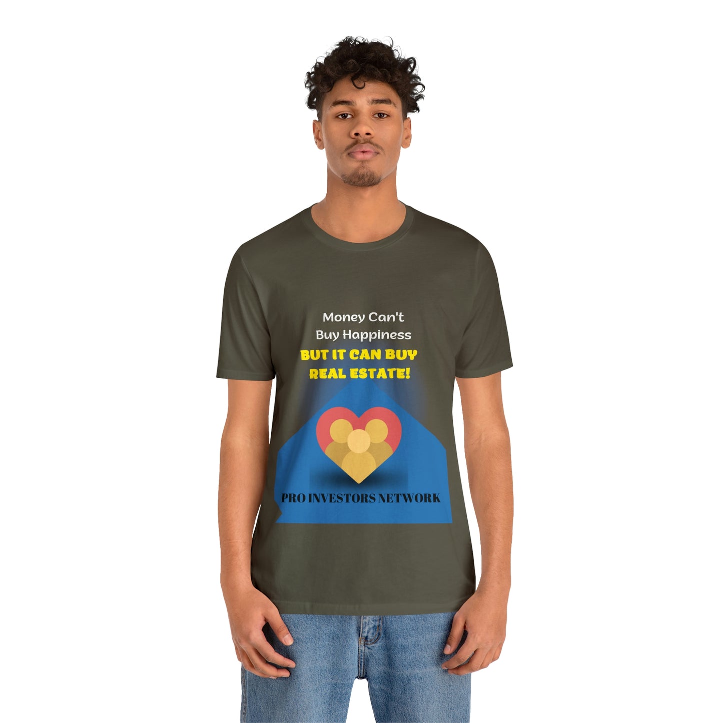 Money Buy Real Estate Heart PRO T-shirt