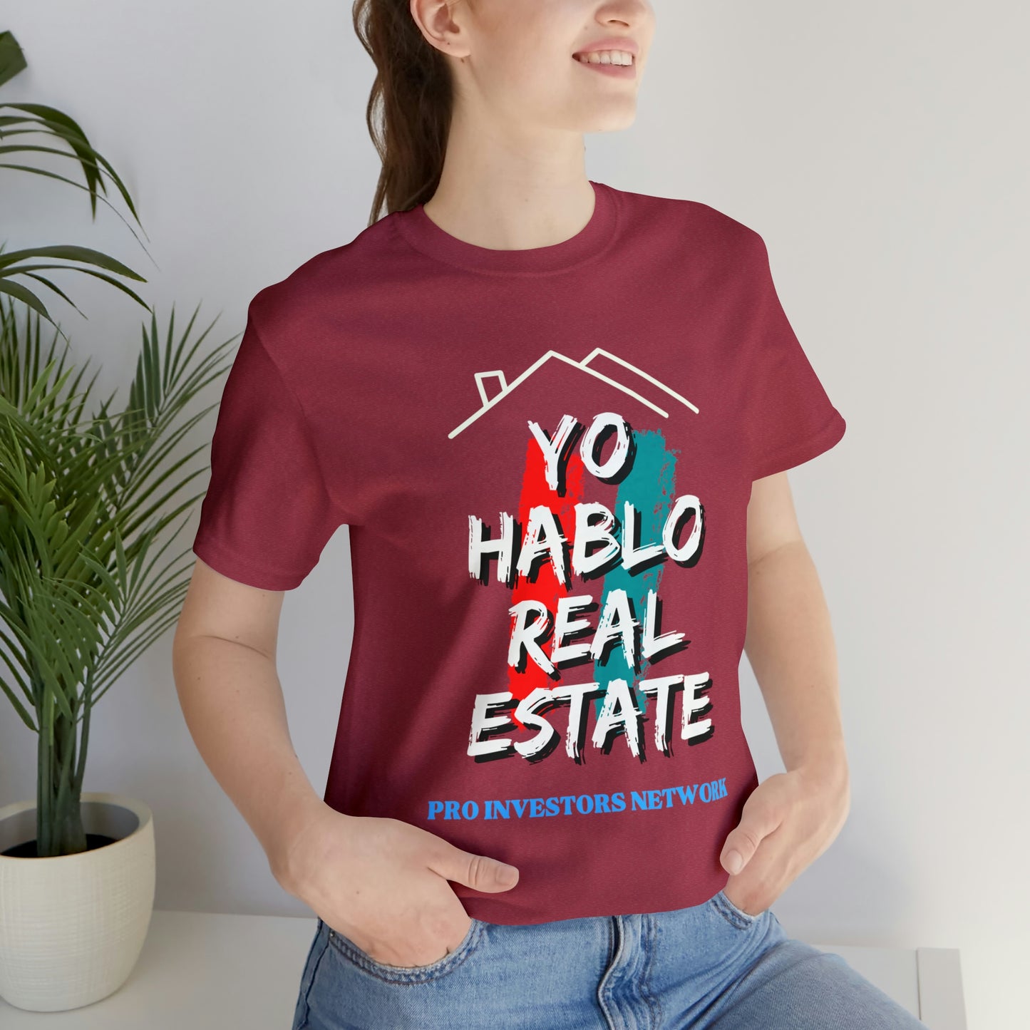 Yo Hablo Real Estate PRO Unisex Jersey Short Sleeve Tee