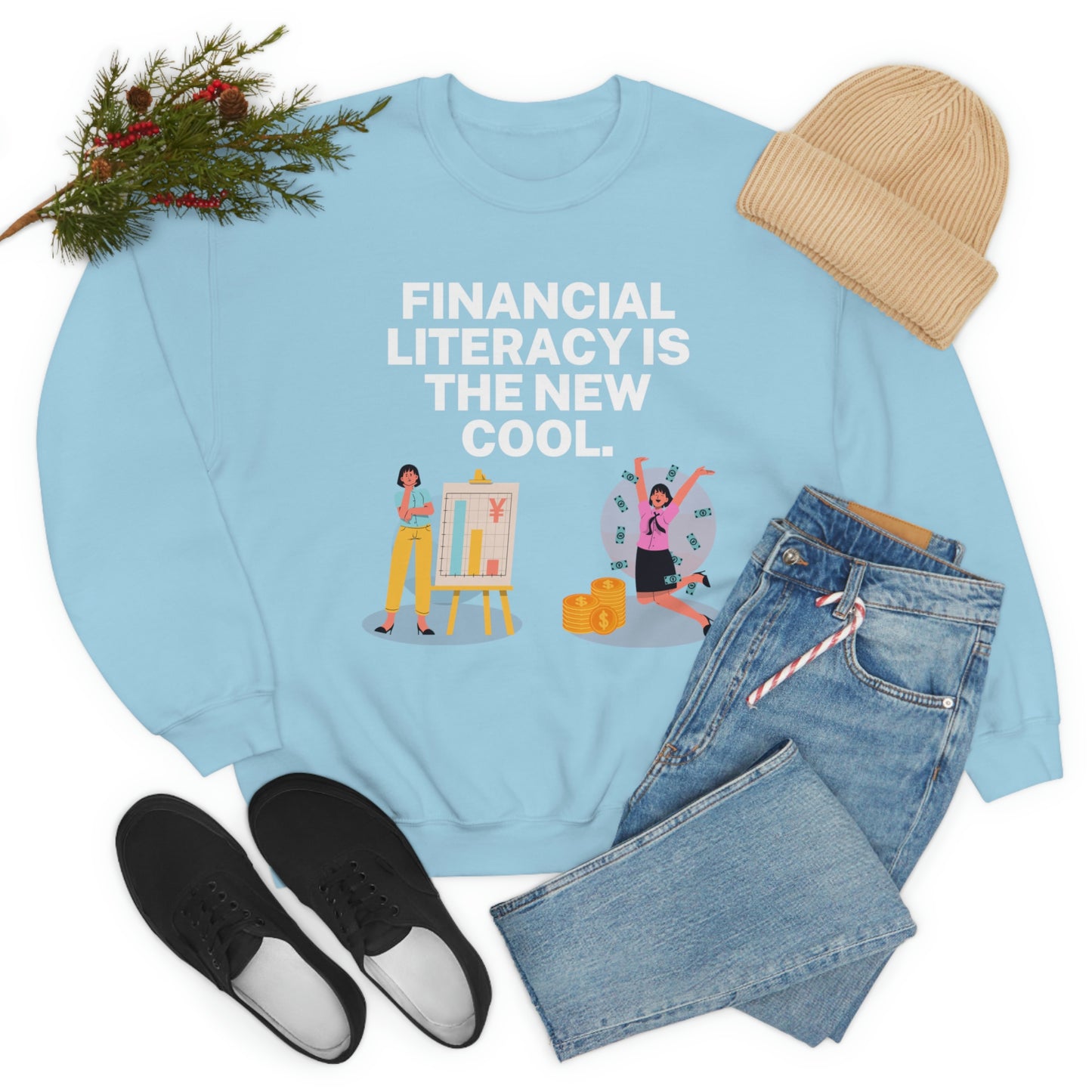 Financial Literacy Is Cool Unisex Sweatshirt