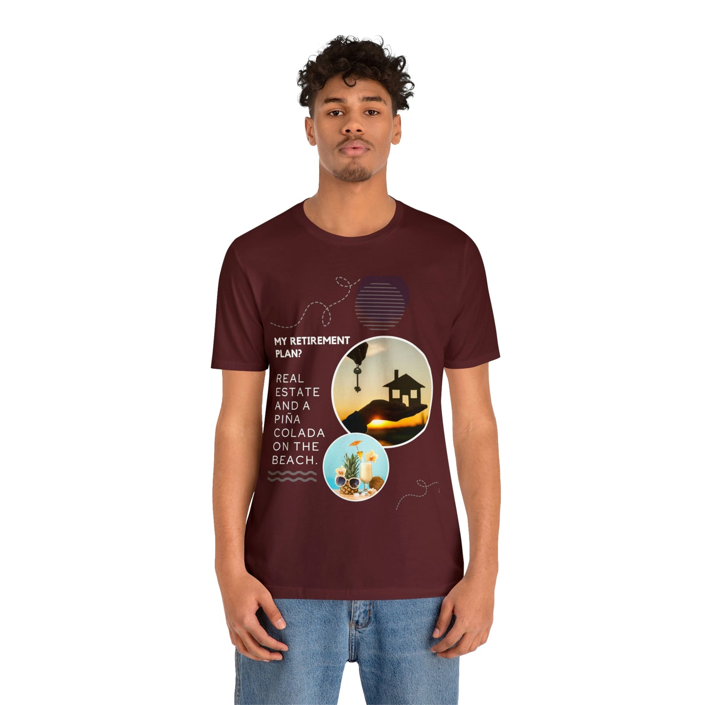 Retirement Piña Colada & Beach T-shirt