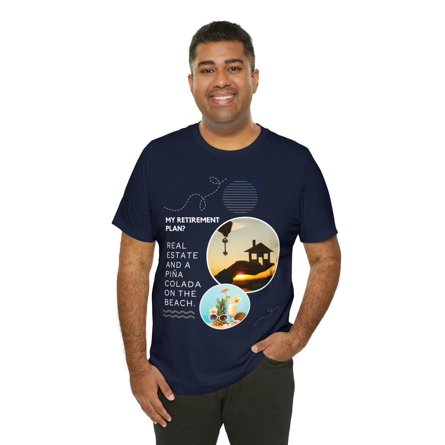 Retirement Piña Colada & Beach T-shirt