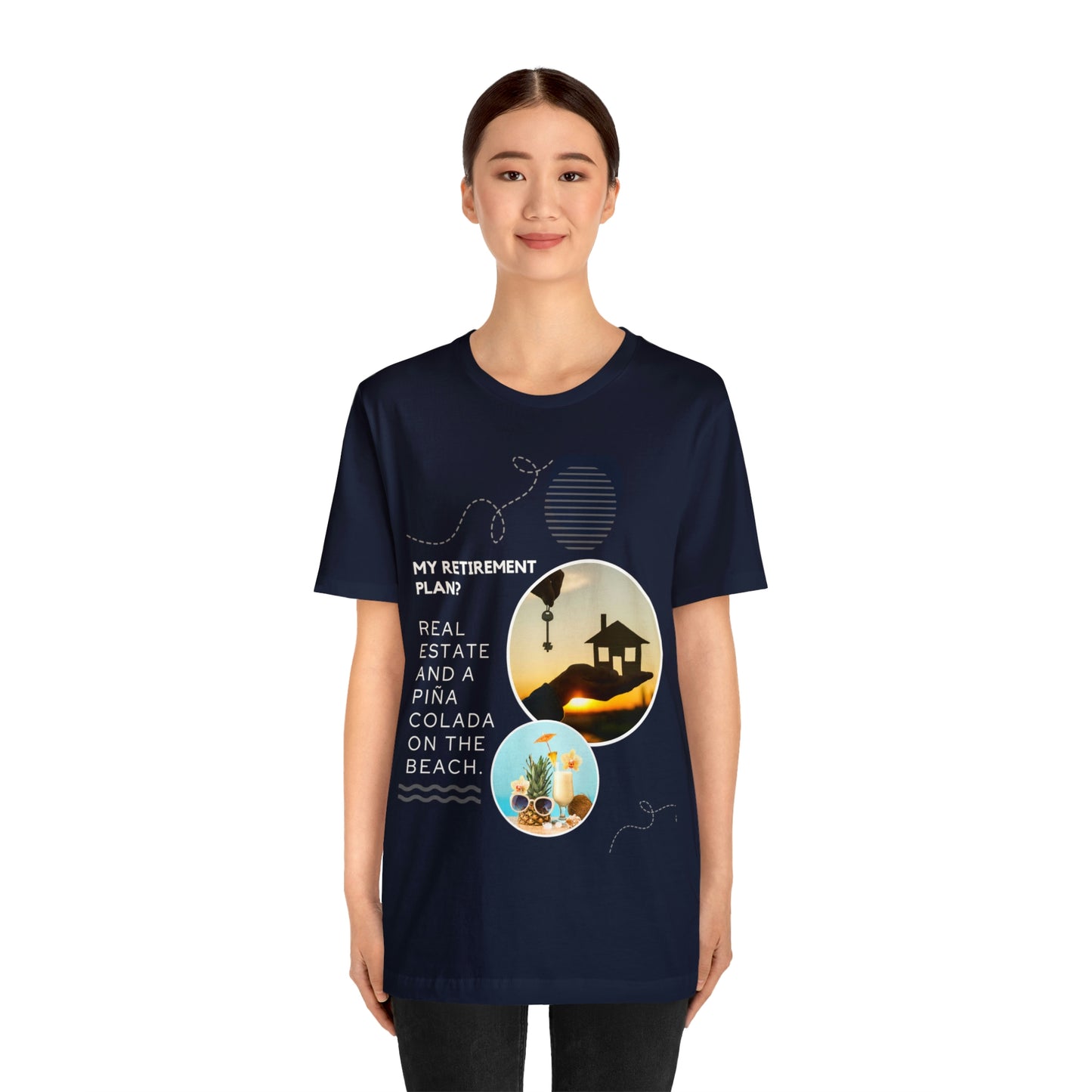 Retirement Piña Colada & Beach T-shirt
