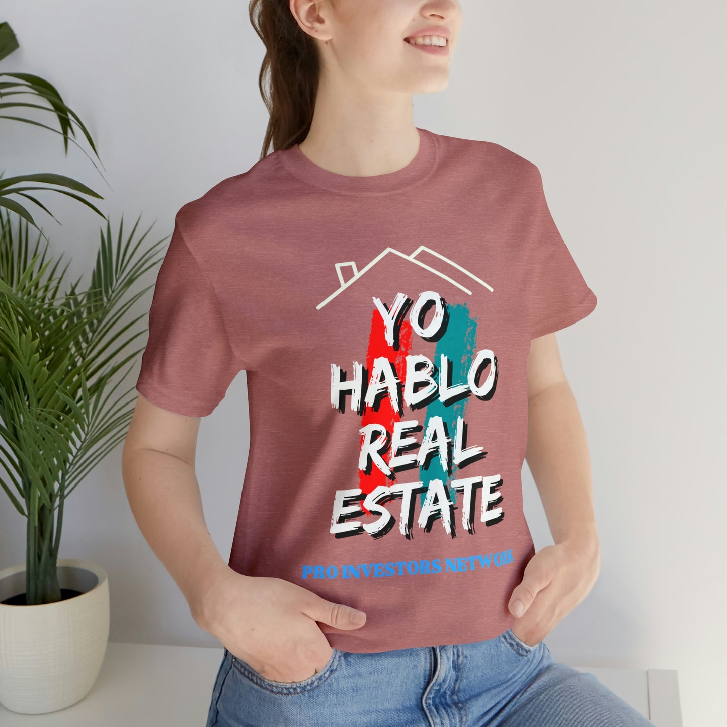 Yo Hablo Real Estate PRO Unisex Jersey Short Sleeve Tee