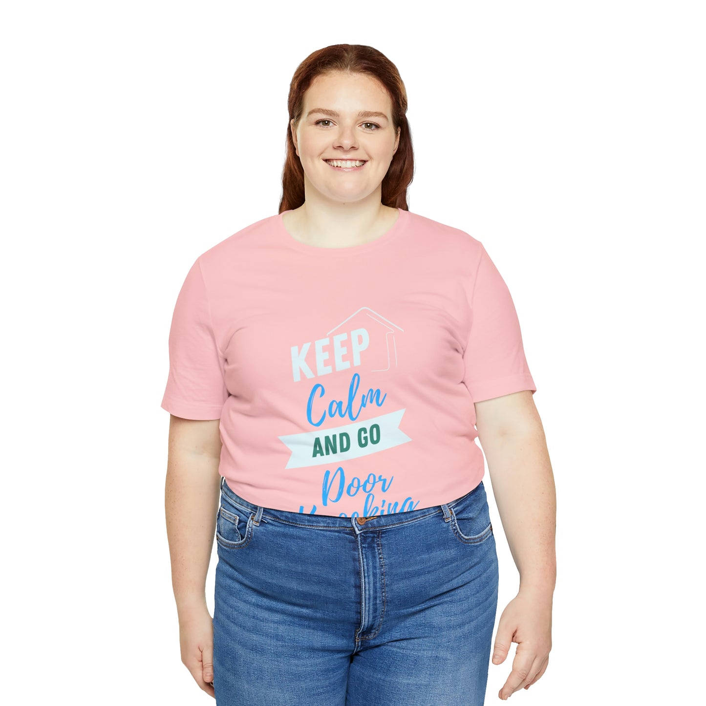 Keep Calm & Door Knock Unisex T-shirt