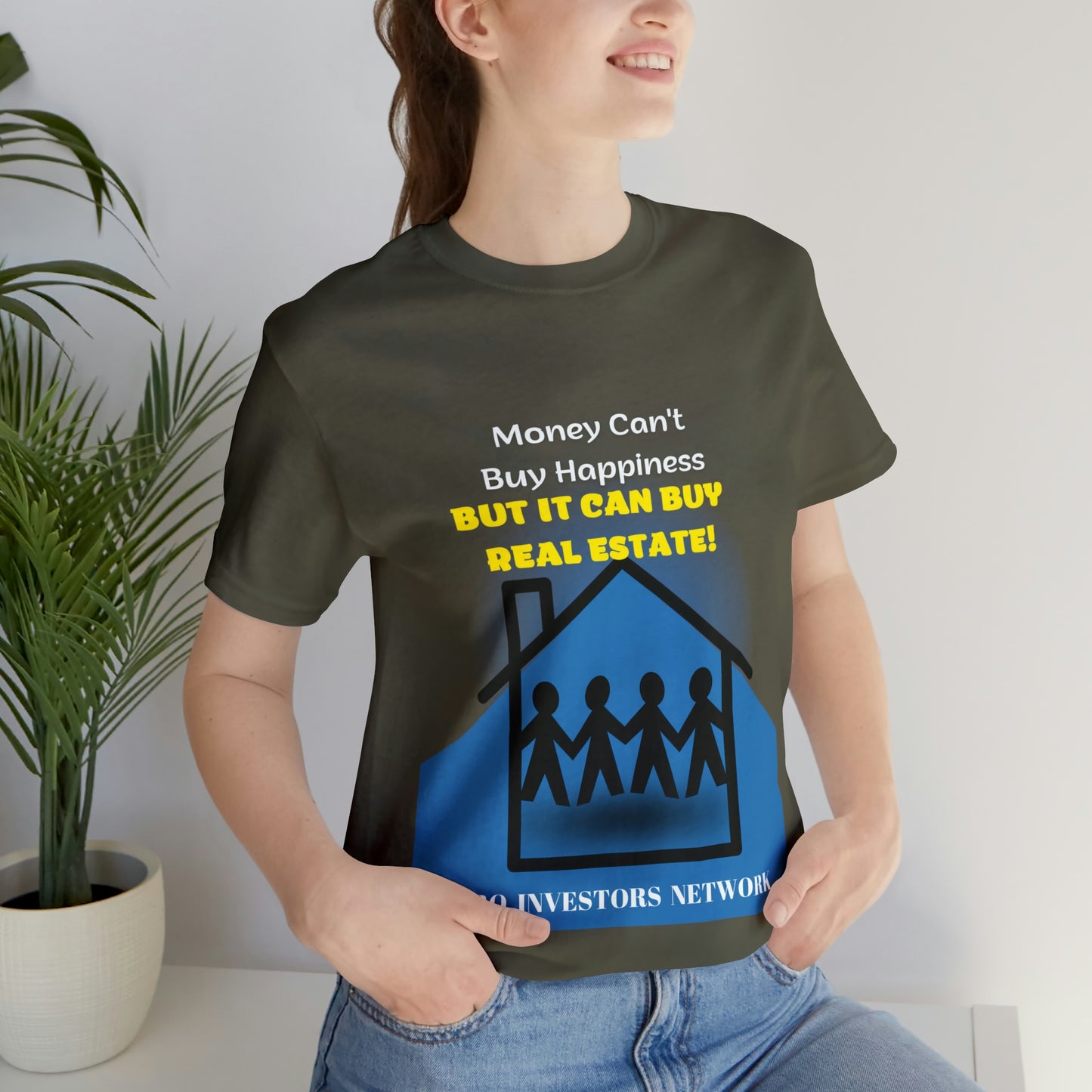 Money Buy Real Estate Family T-shirt