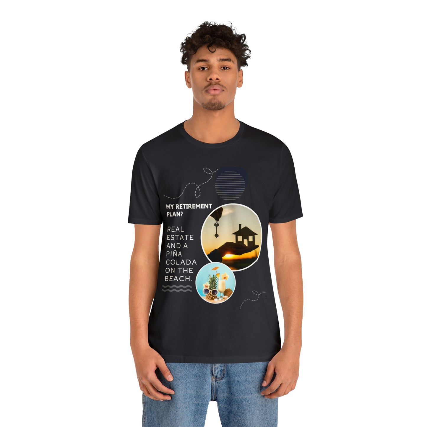 Retirement Piña Colada & Beach T-shirt