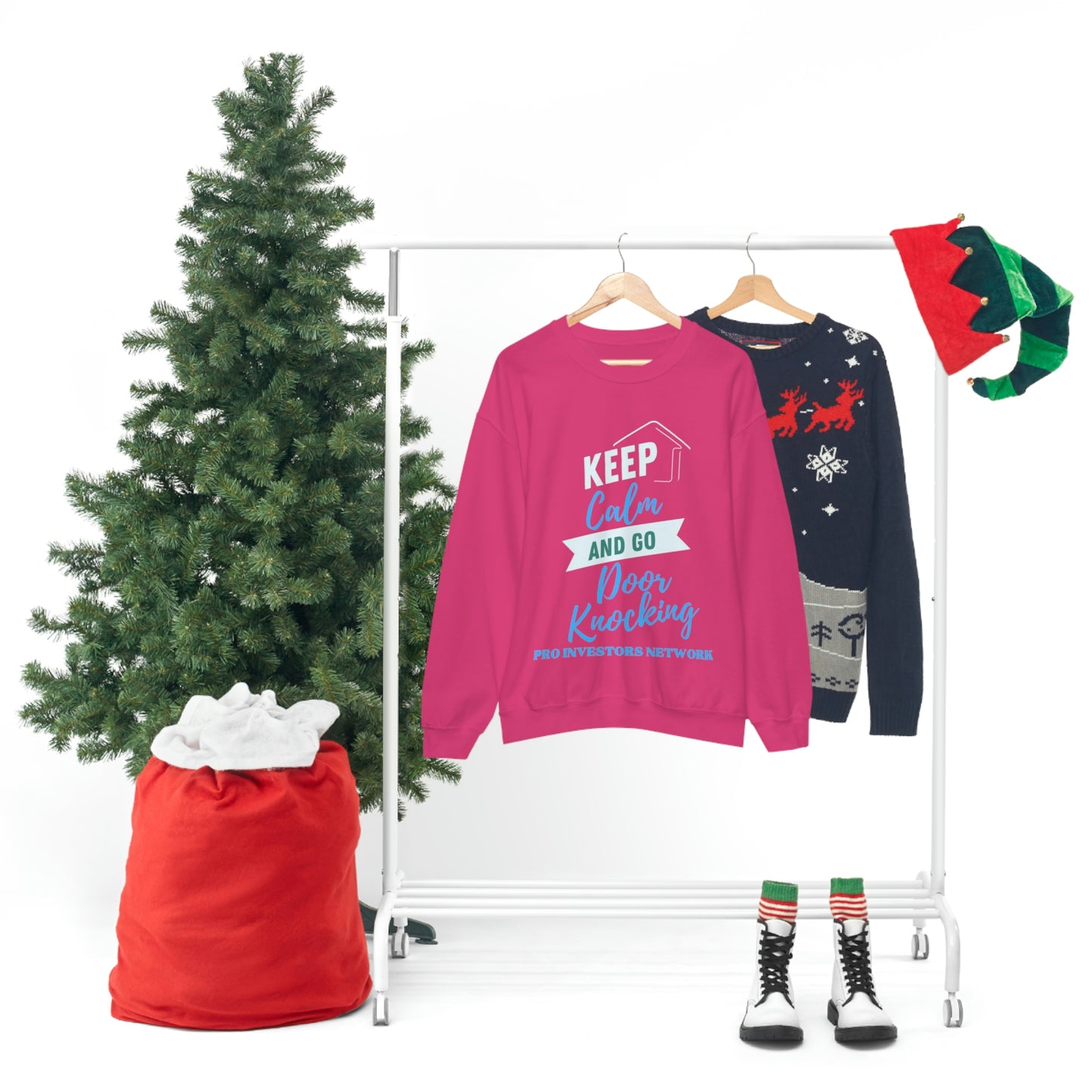 Keep Calm & Door Knock PRO Sweatshirt