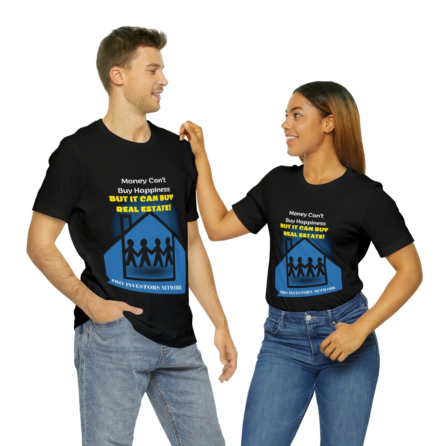 Money Buy Real Estate Family T-shirt
