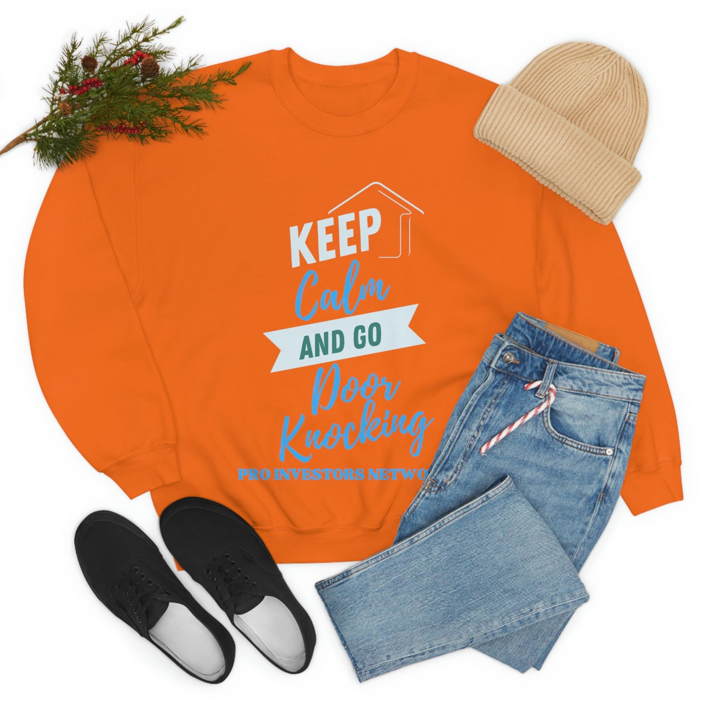Keep Calm & Door Knock PRO Sweatshirt