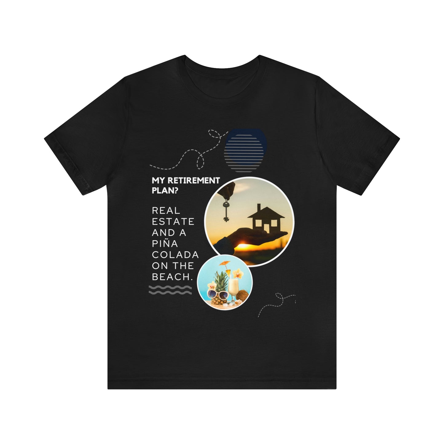 Retirement Piña Colada & Beach T-shirt