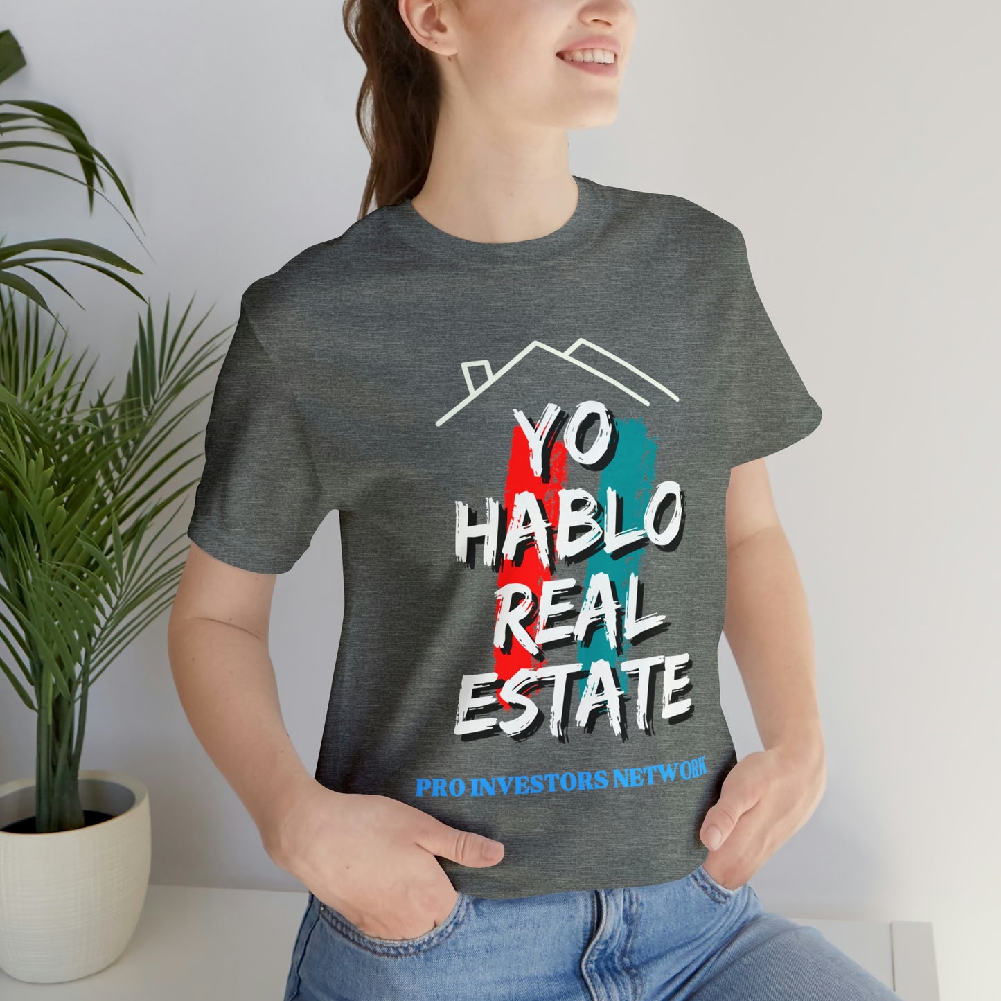 Yo Hablo Real Estate PRO Unisex Jersey Short Sleeve Tee