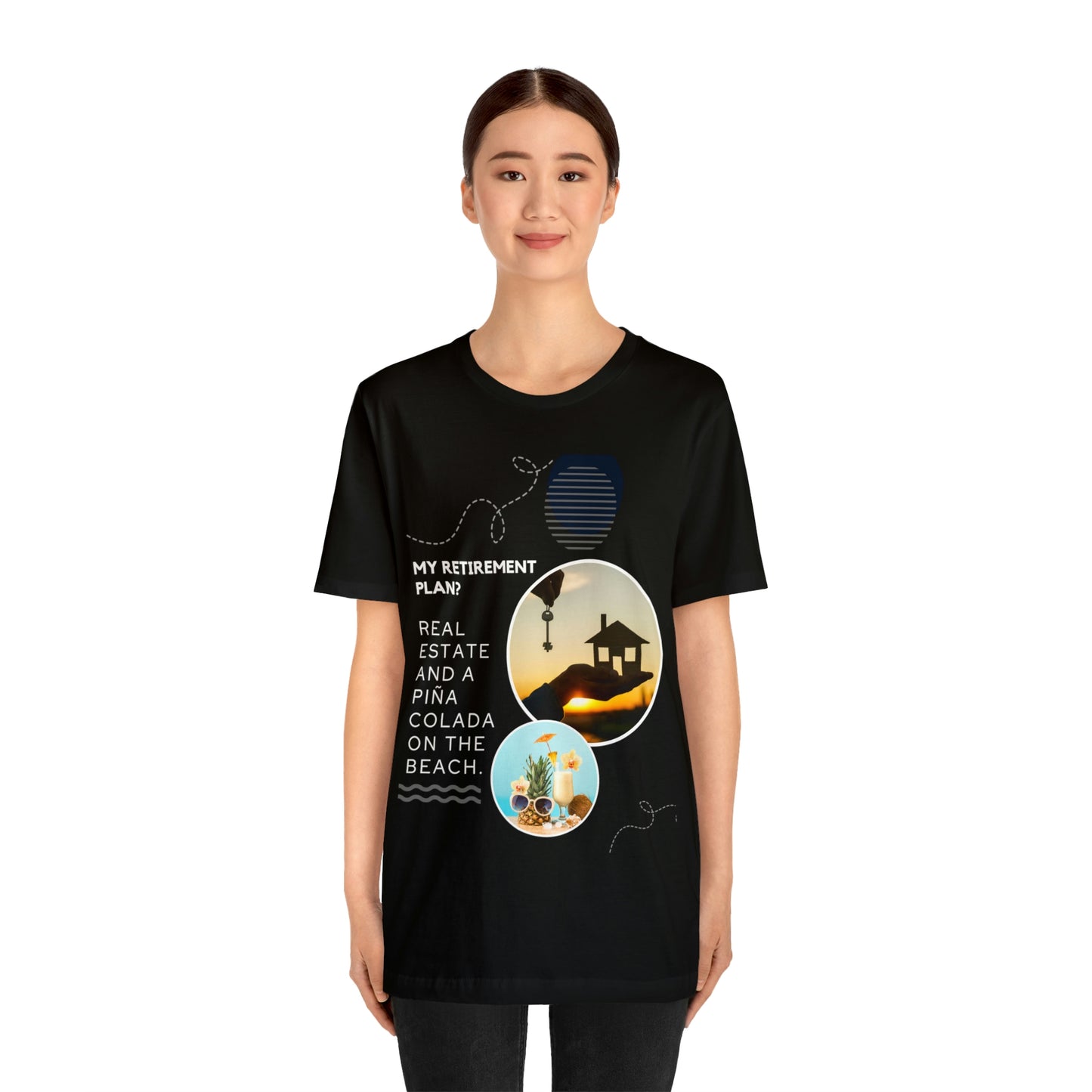 Retirement Piña Colada & Beach T-shirt