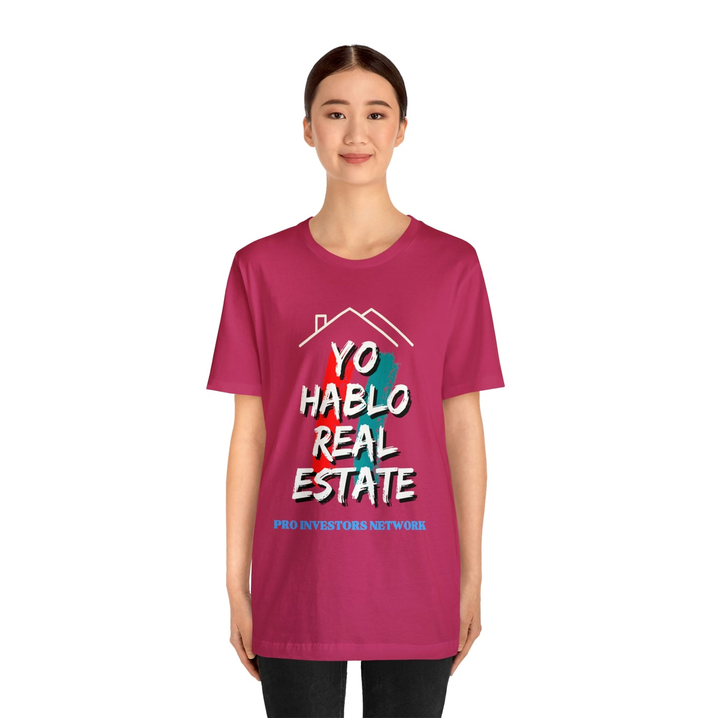 Yo Hablo Real Estate PRO Unisex Jersey Short Sleeve Tee