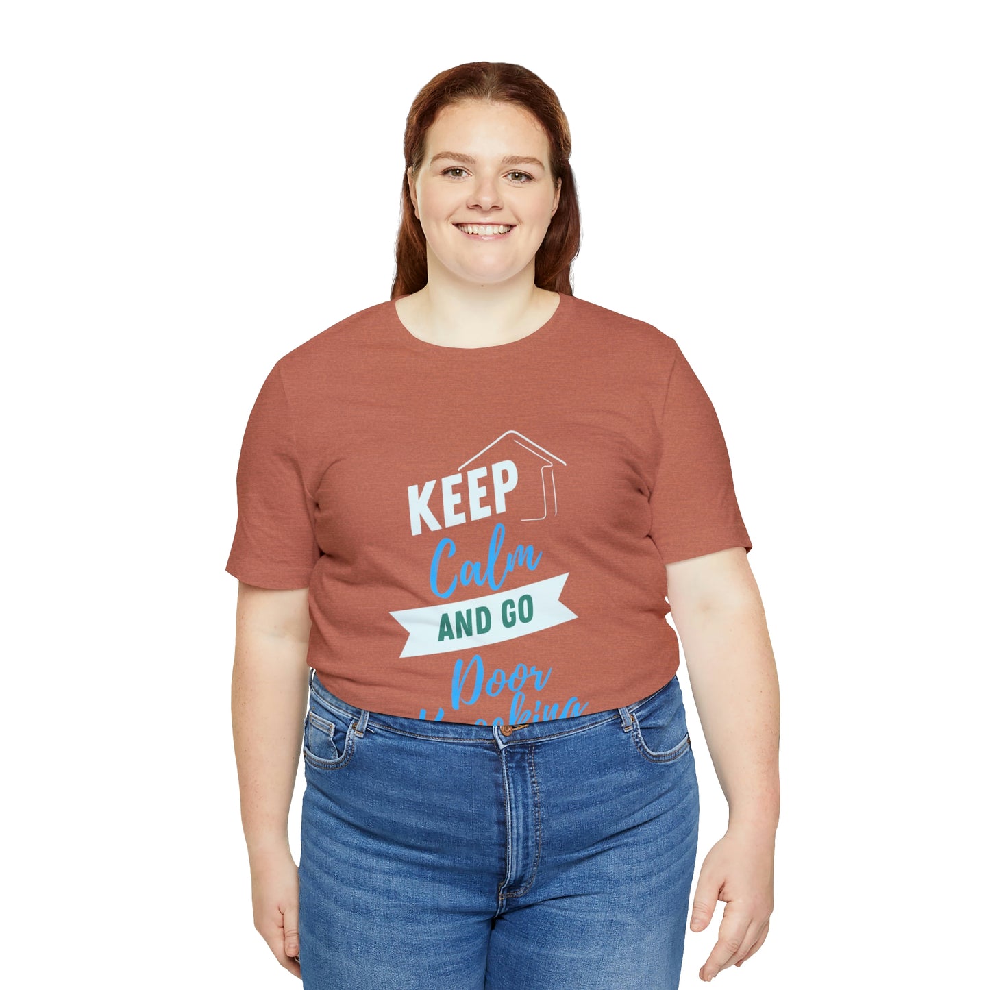 Keep Calm & Door Knock Unisex T-shirt