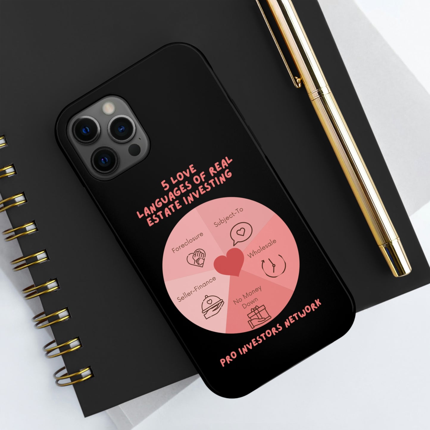 5 Love Languages of RE Tough Phone Cases