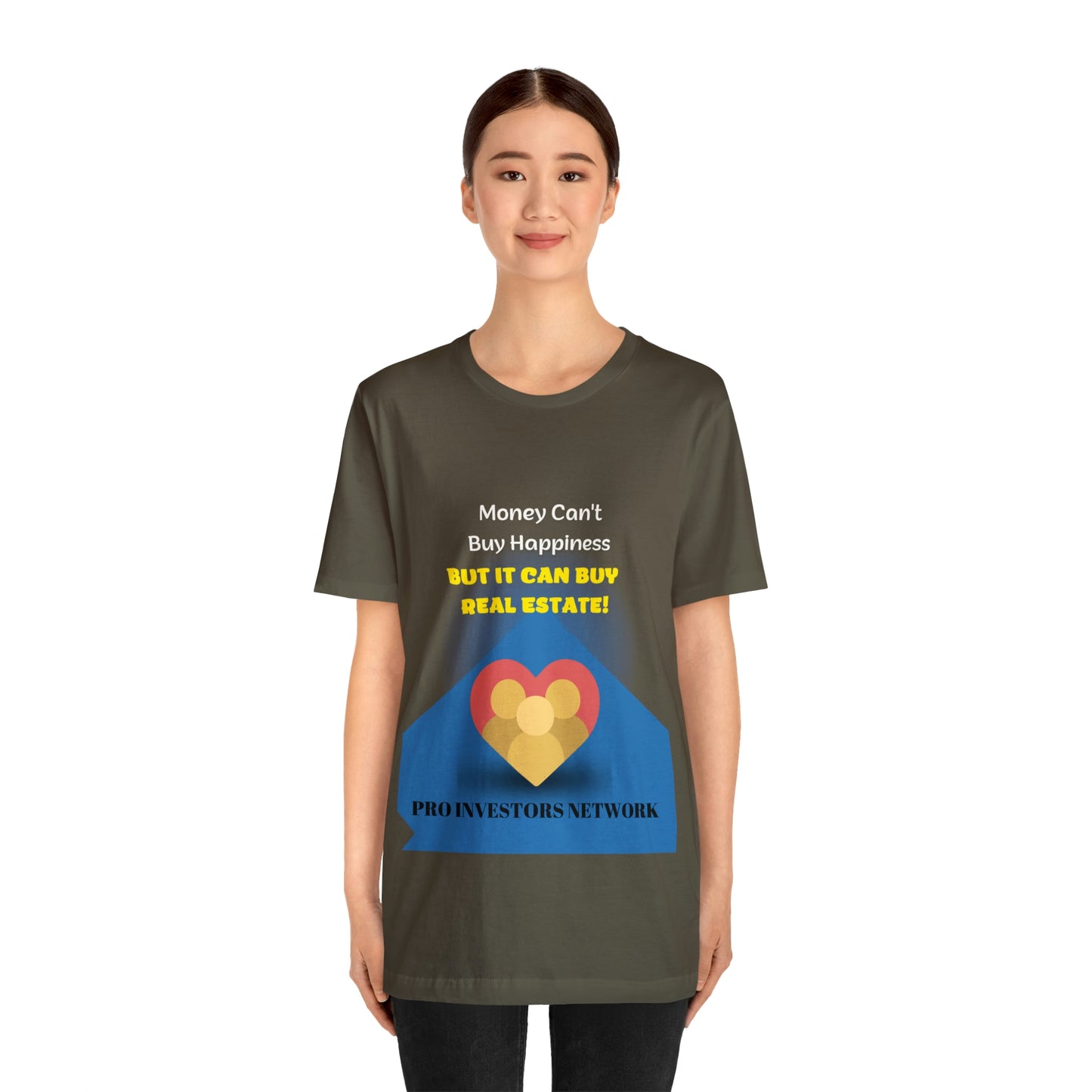 Money Buy Real Estate Heart PRO T-shirt