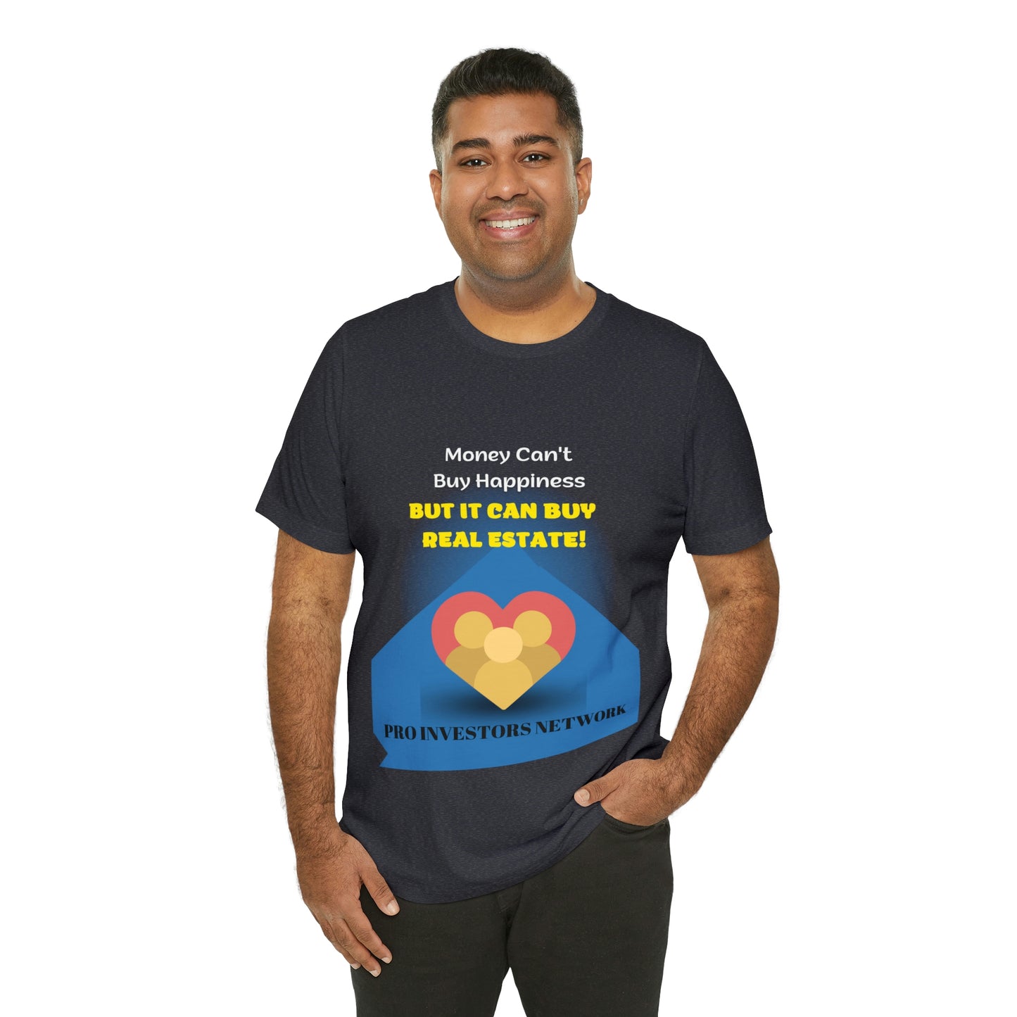 Money Buy Real Estate Heart PRO T-shirt