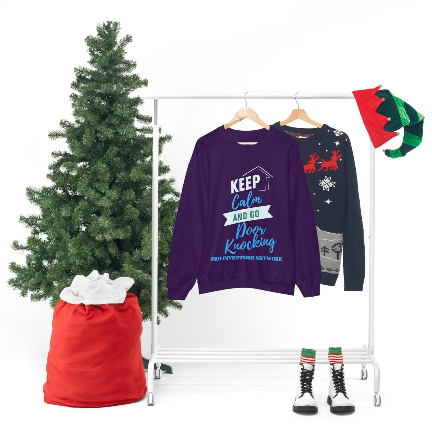 Keep Calm & Door Knock PRO Sweatshirt