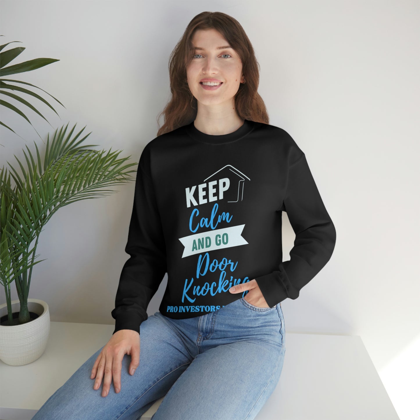 Keep Calm & Door Knock PRO Sweatshirt